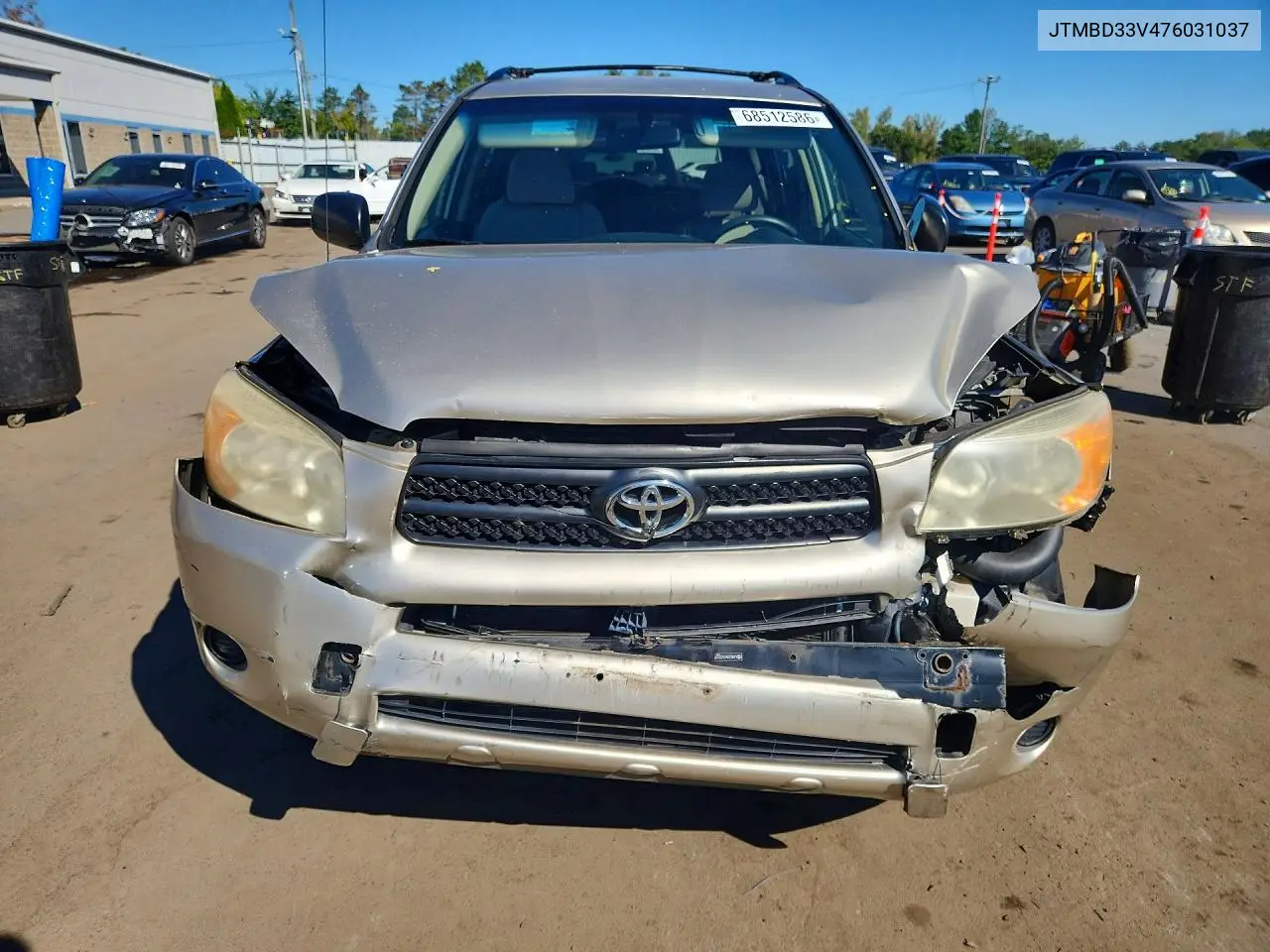 2007 TOYOTA RAV 4 VIN JTMBD33V476031037 — фото 5