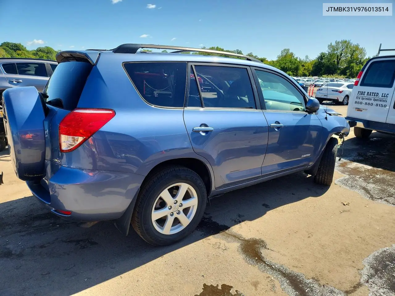 2007 TOYOTA RAV 4 VIN JTMBK31V976013514 — фото 3