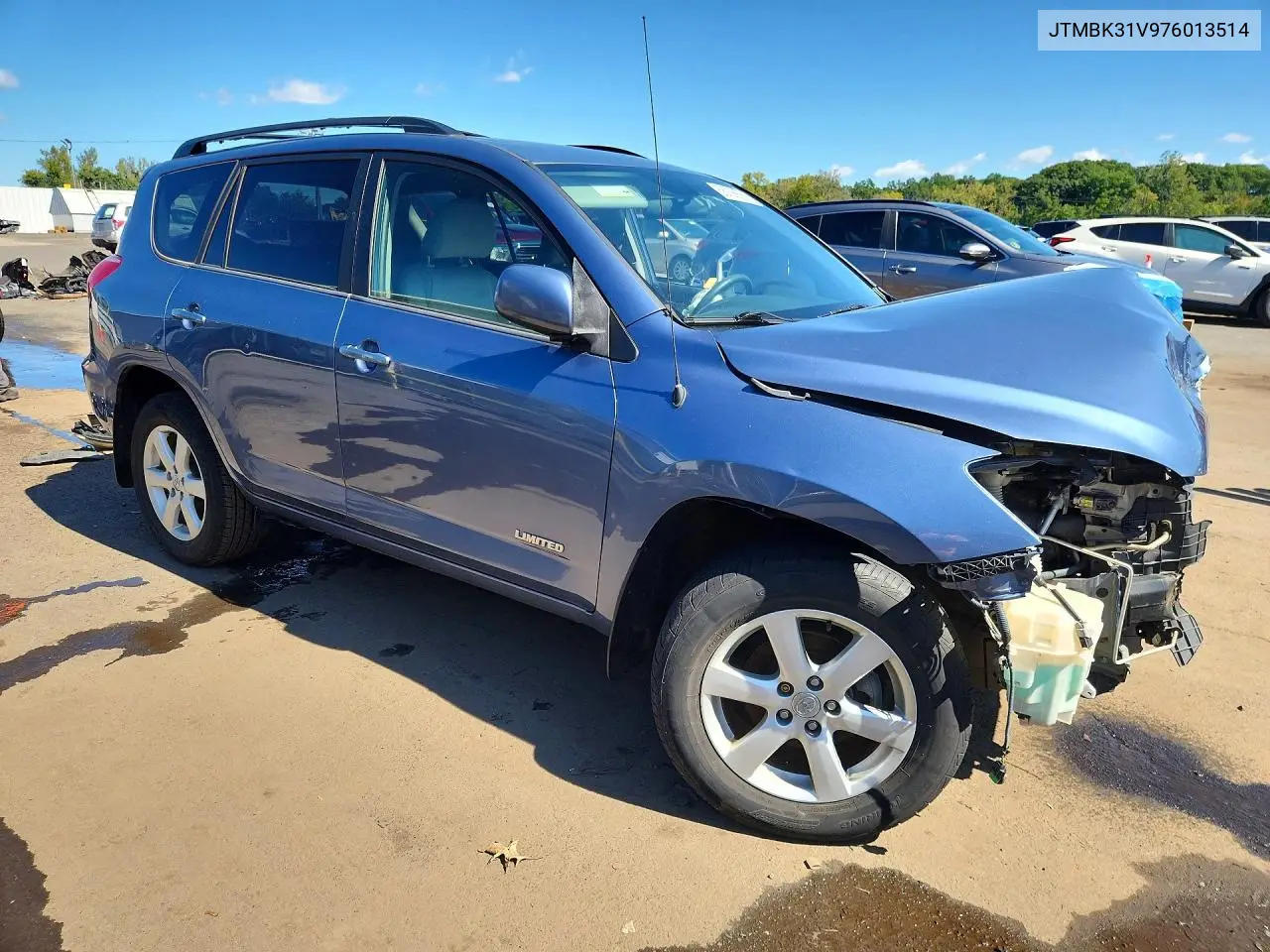 2007 TOYOTA RAV 4 VIN JTMBK31V976013514 — фото 4