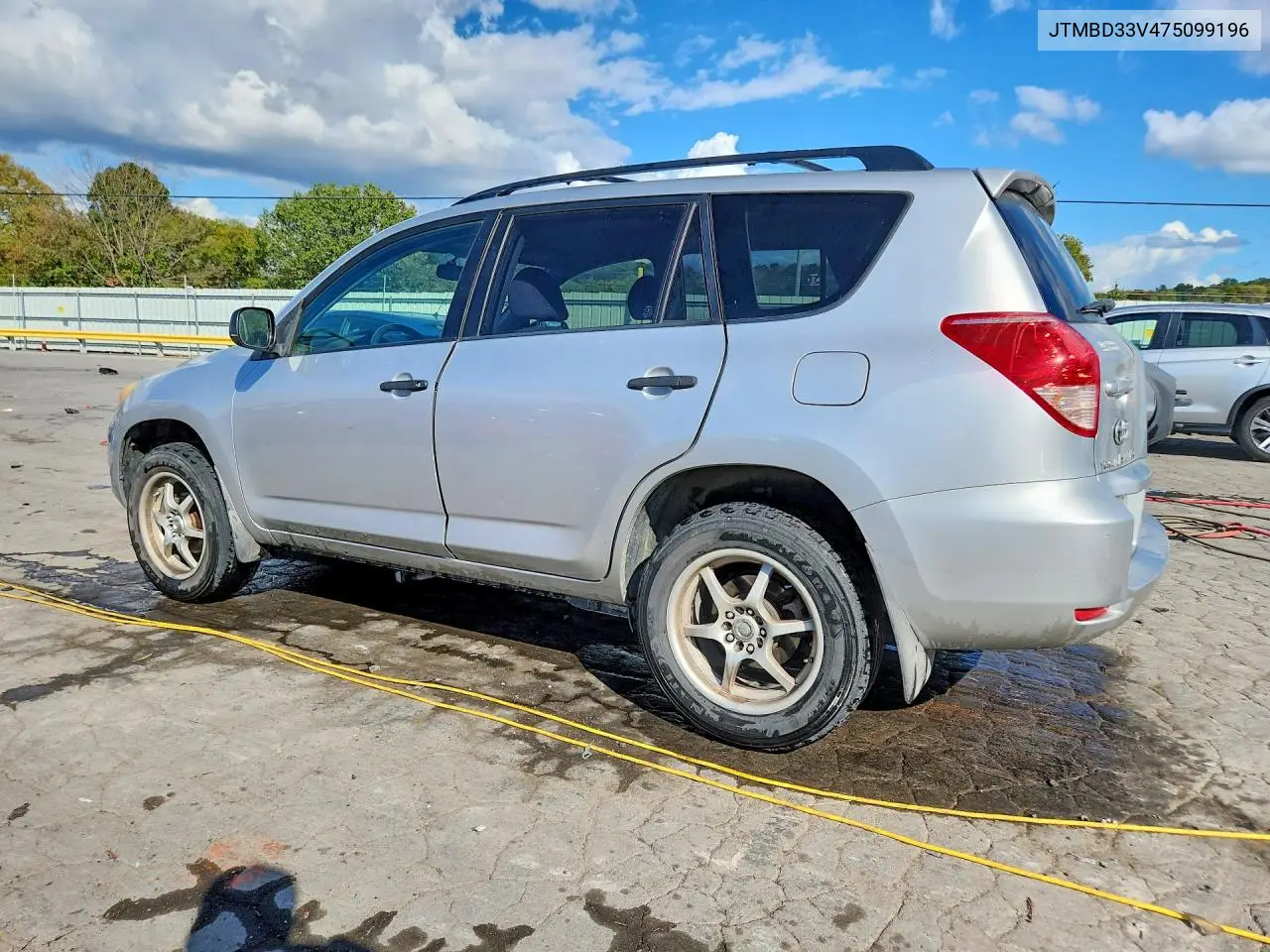 2007 TOYOTA RAV 4 VIN JTMBD33V475099196 — фото 2