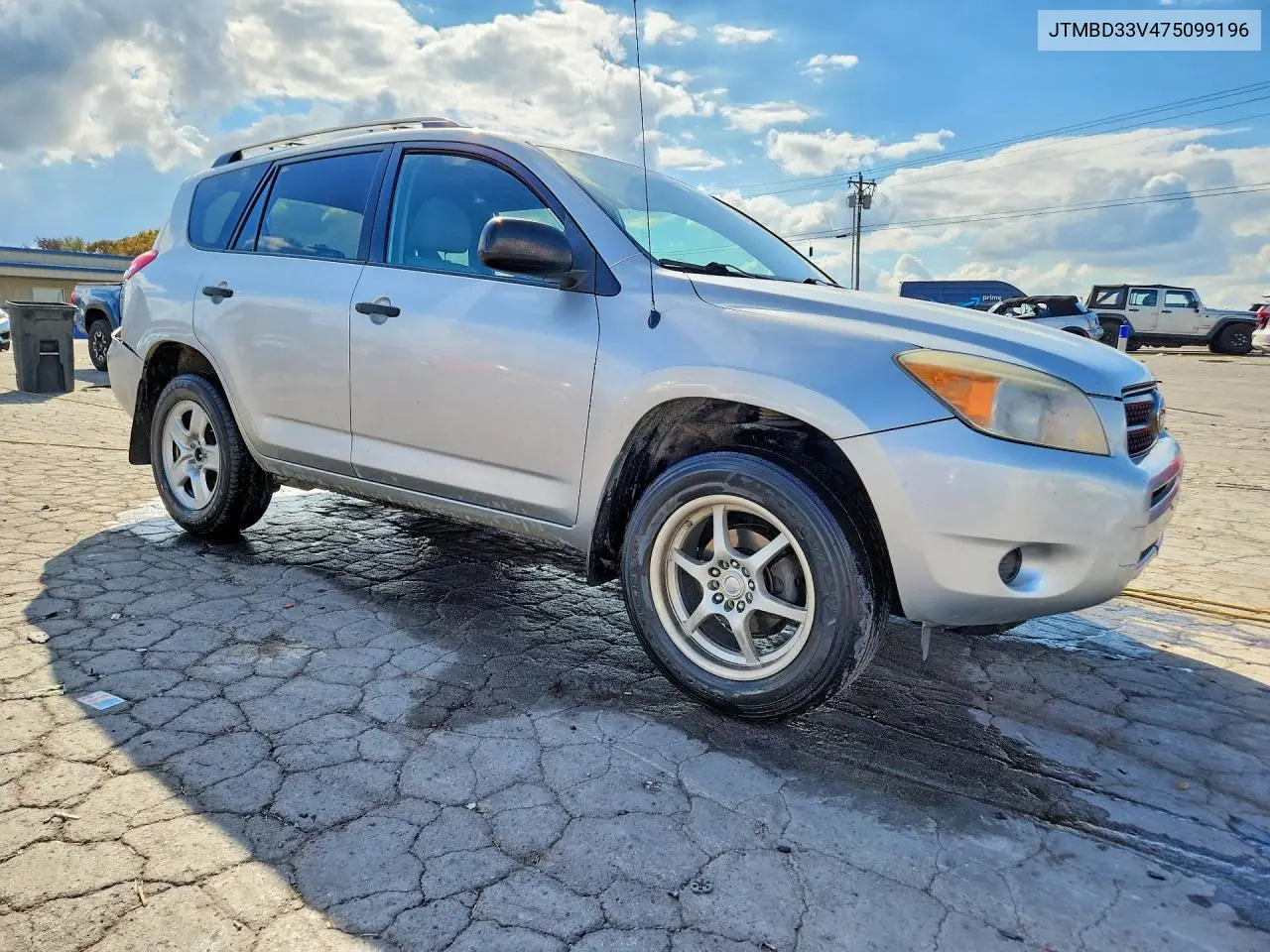 2007 TOYOTA RAV 4 VIN JTMBD33V475099196 — фото 4