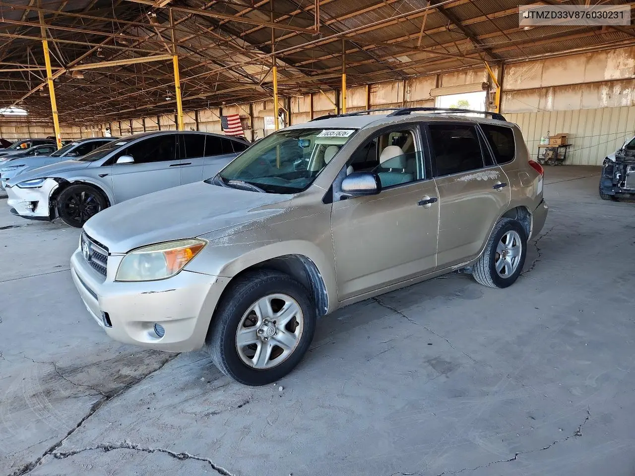 TOYOTA RAV 4 2007, VIN JTMZD33V876030231