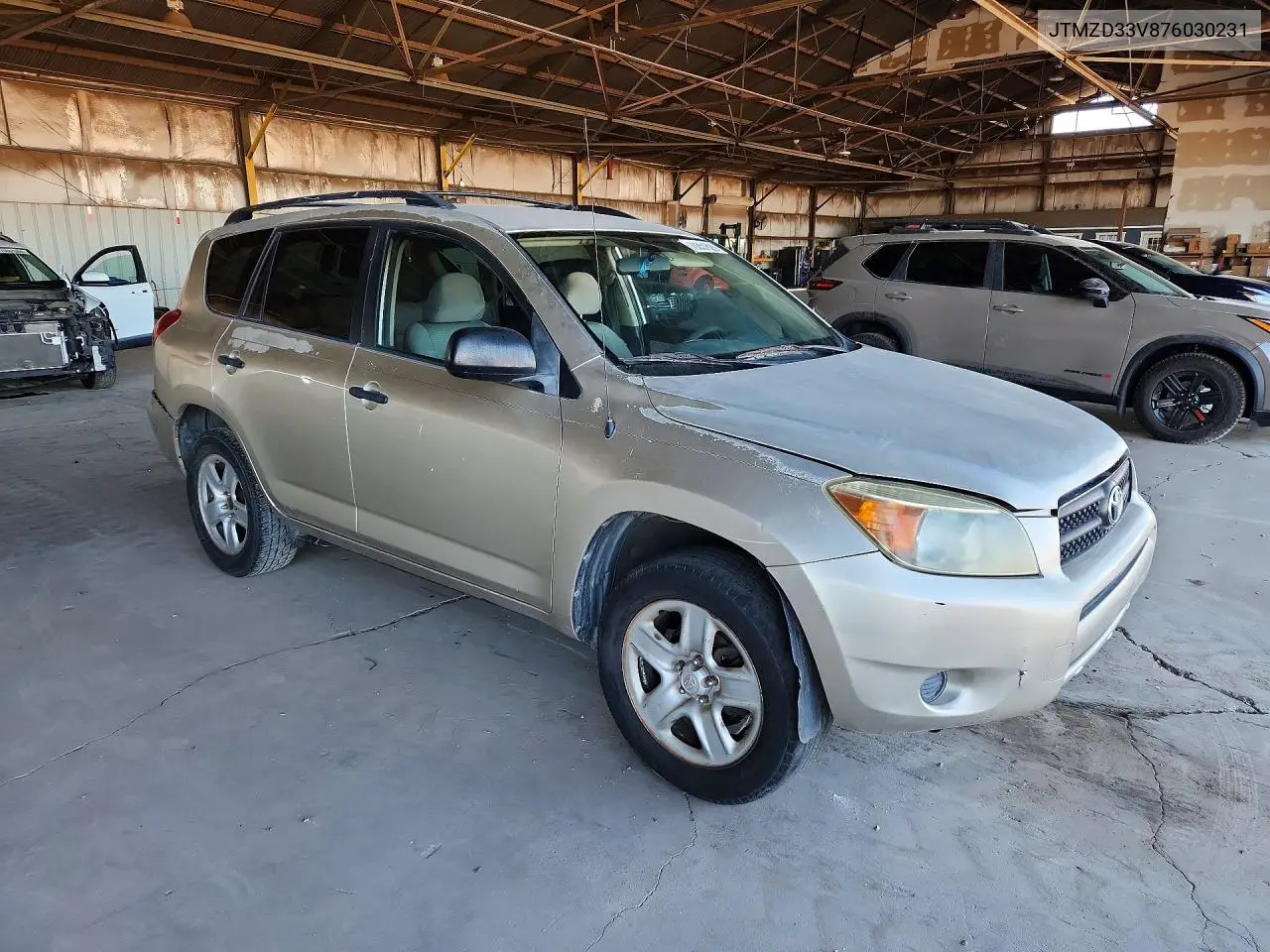 2007 TOYOTA RAV 4 VIN JTMZD33V876030231 — фото 4