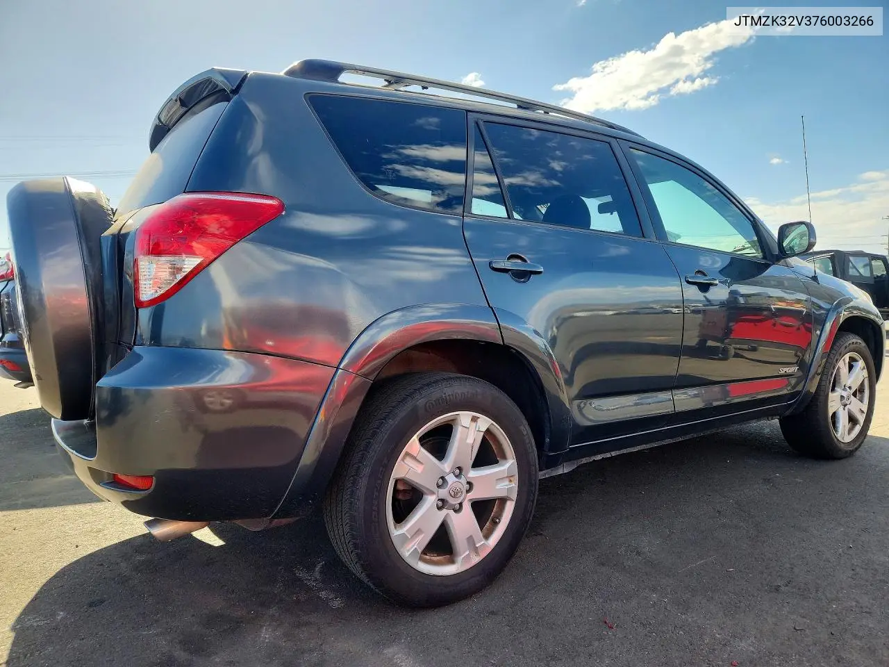 2007 TOYOTA RAV 4 VIN JTMZK32V376003266 — фото 3