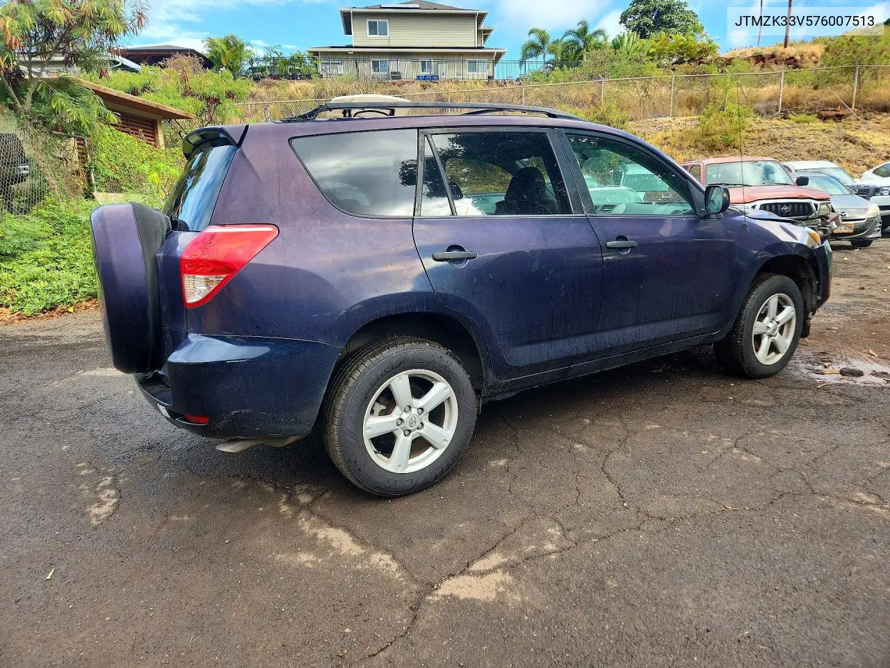 2007 TOYOTA RAV 4 VIN JTMZK33V576007513 — фото 3