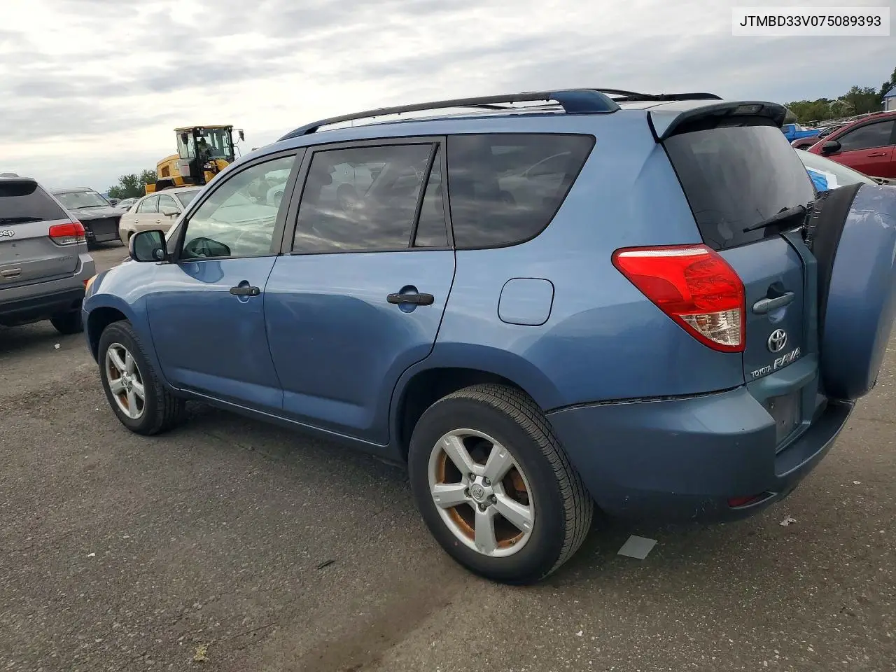 2007 TOYOTA RAV 4 VIN JTMBD33V075089393 — фото 2