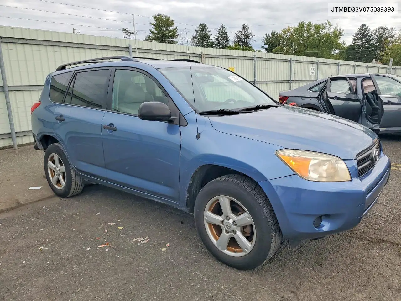 2007 TOYOTA RAV 4 VIN JTMBD33V075089393 — фото 4