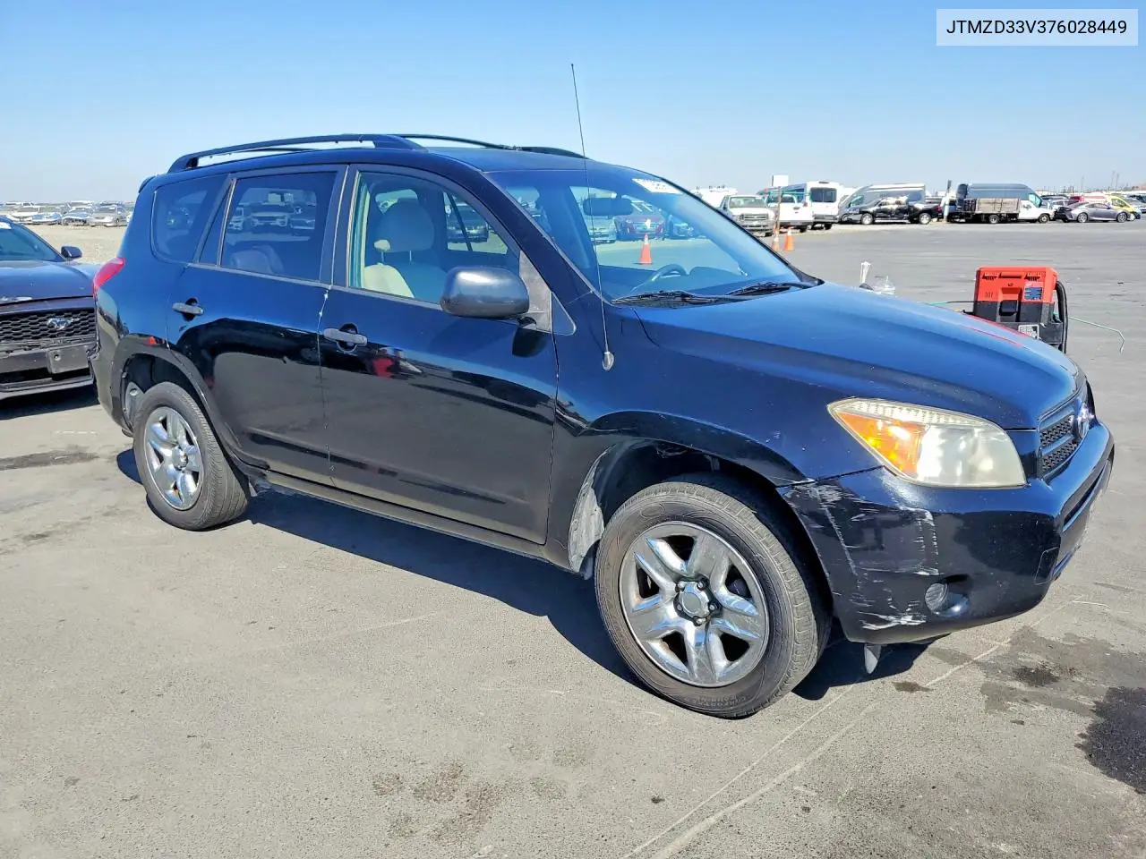 2007 TOYOTA RAV 4 VIN JTMZD33V376028449 — фото 4