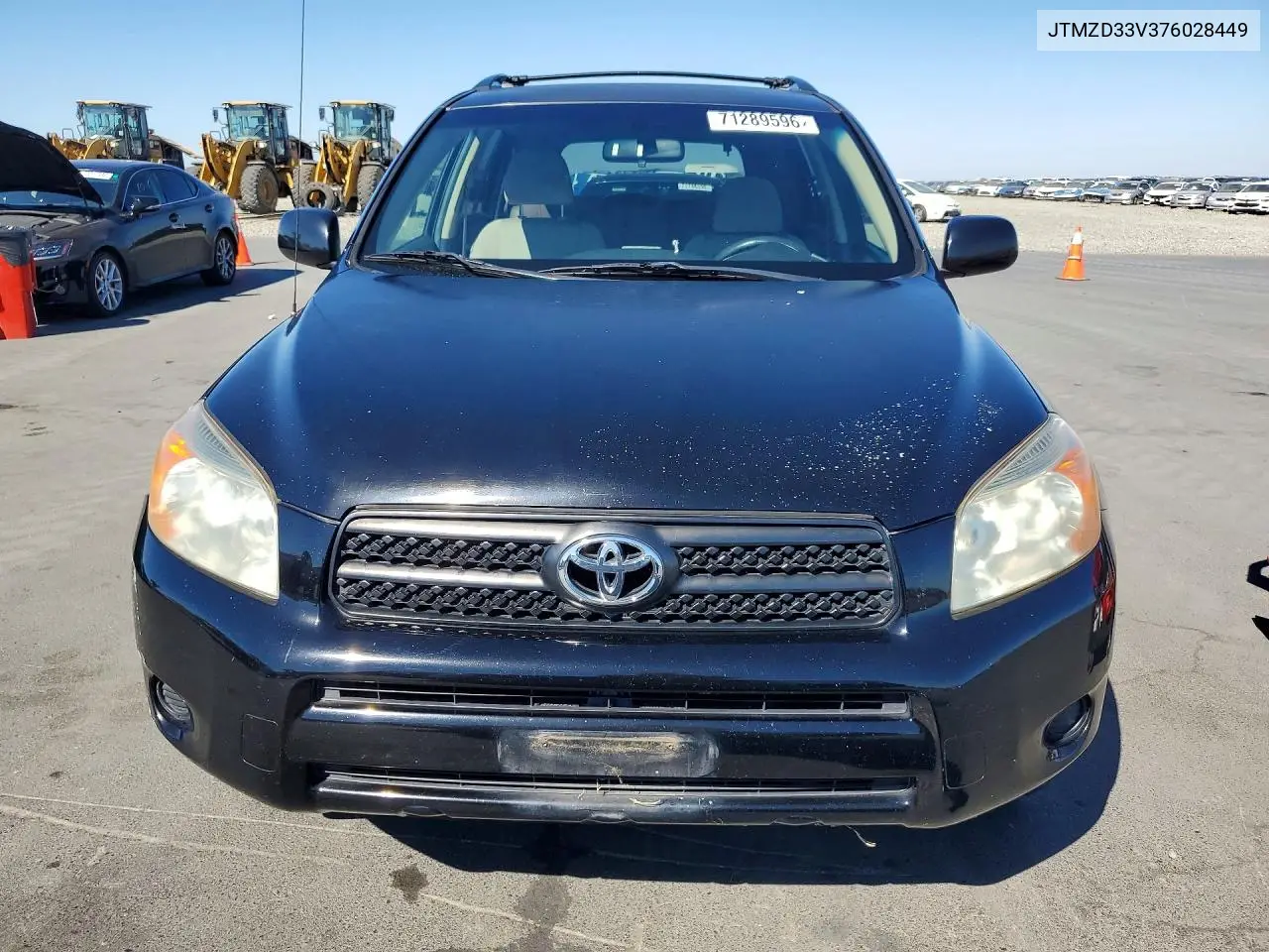2007 TOYOTA RAV 4 VIN JTMZD33V376028449 — фото 5