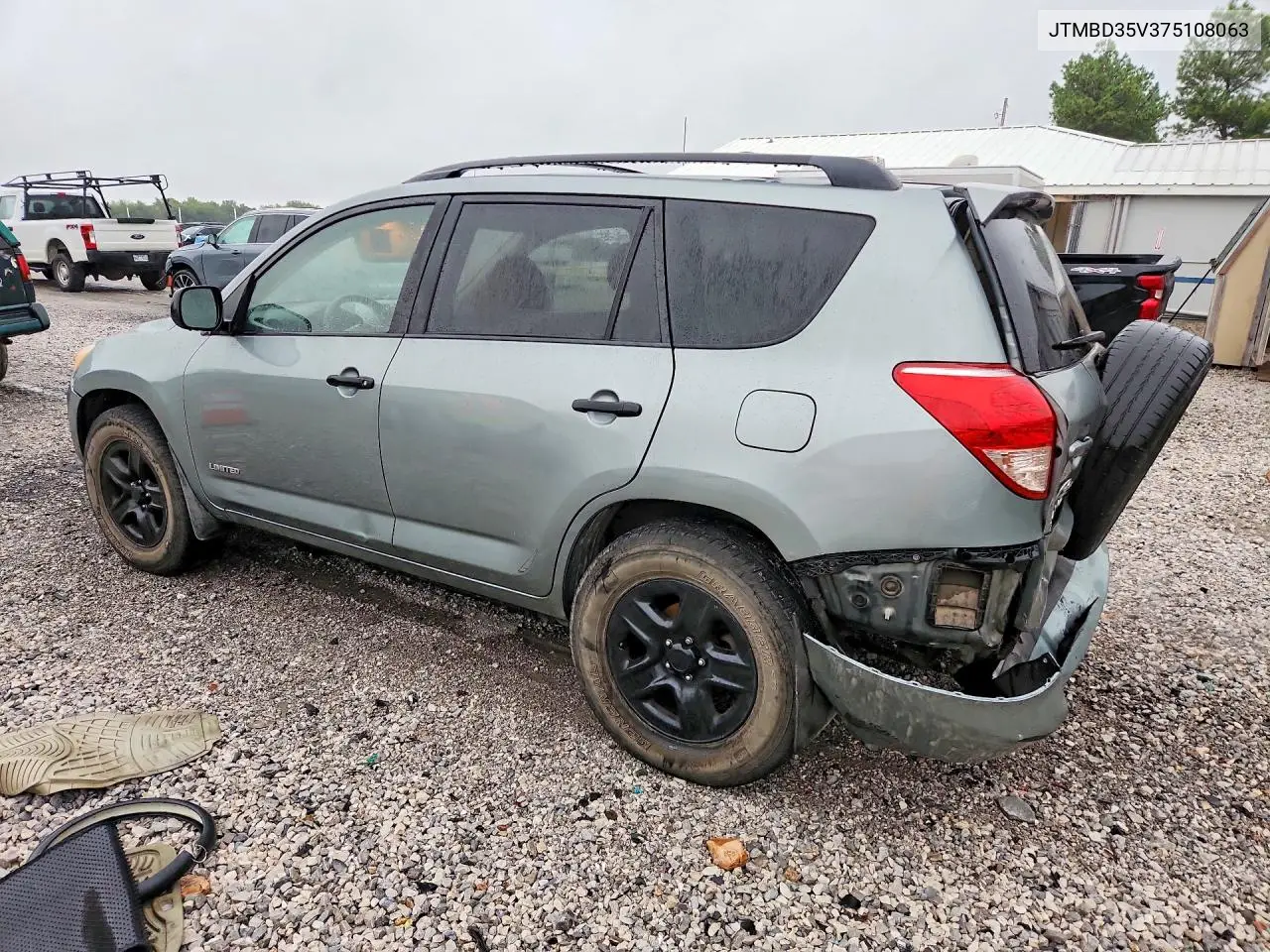 2007 TOYOTA RAV 4 VIN JTMBD35V375108063 — фото 2