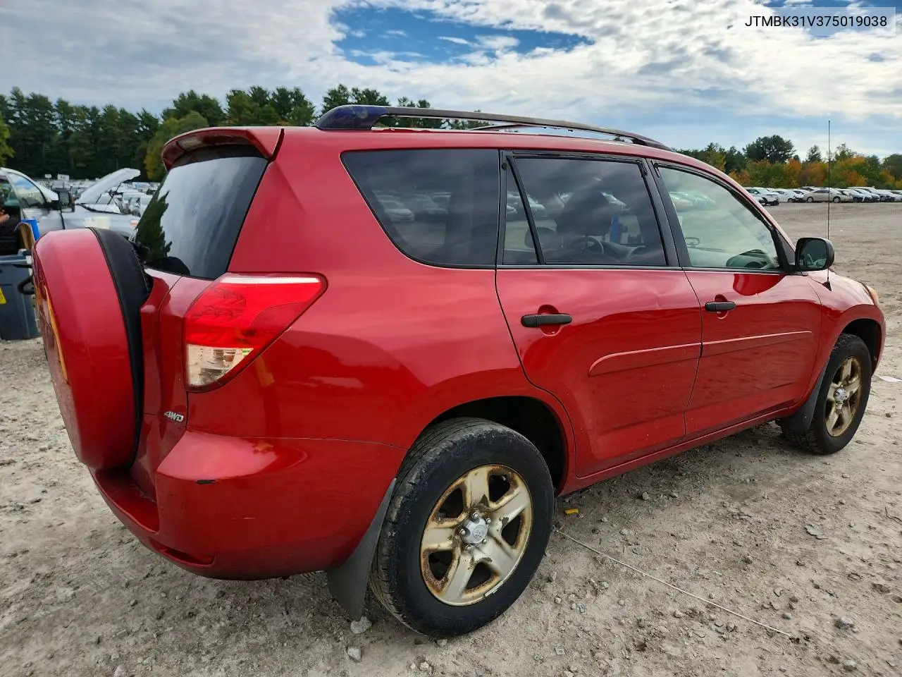 2007 TOYOTA RAV 4 VIN JTMBD33V575111923 — фото 3