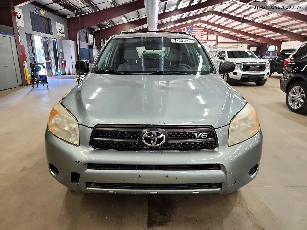 2007 TOYOTA RAV 4 VIN JTMZK33V676003177 — фото 5