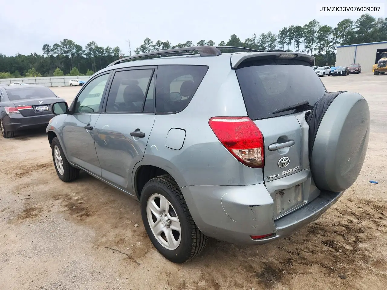 2007 TOYOTA RAV 4 VIN JTMZK33V076009007 — фото 2