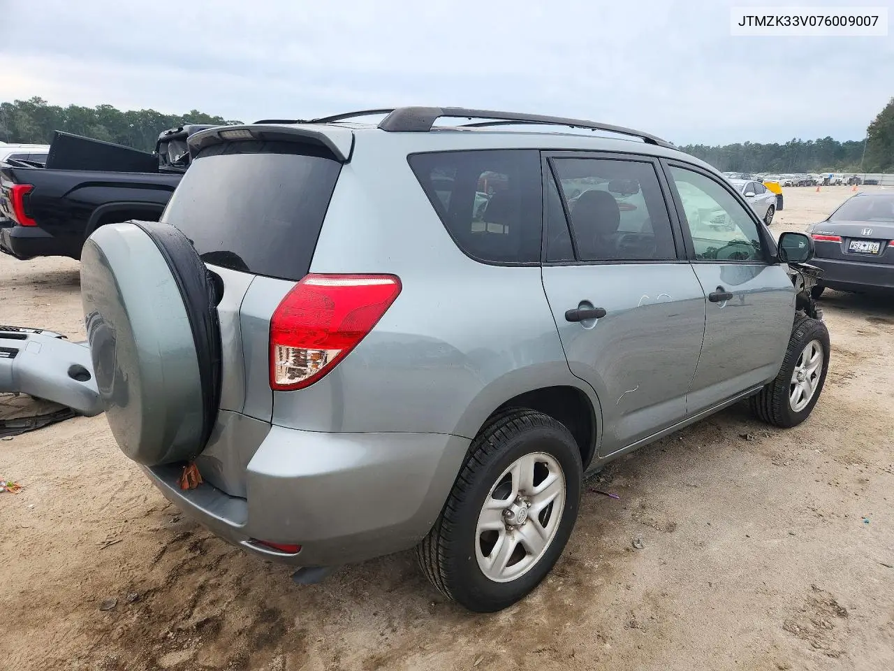 2007 TOYOTA RAV 4 VIN JTMZK33V076009007 — фото 3