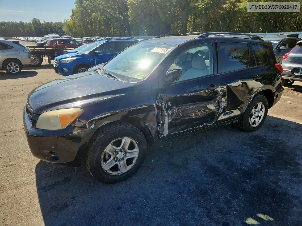 TOYOTA RAV 4 2007, VIN JTMBD33VX76028417