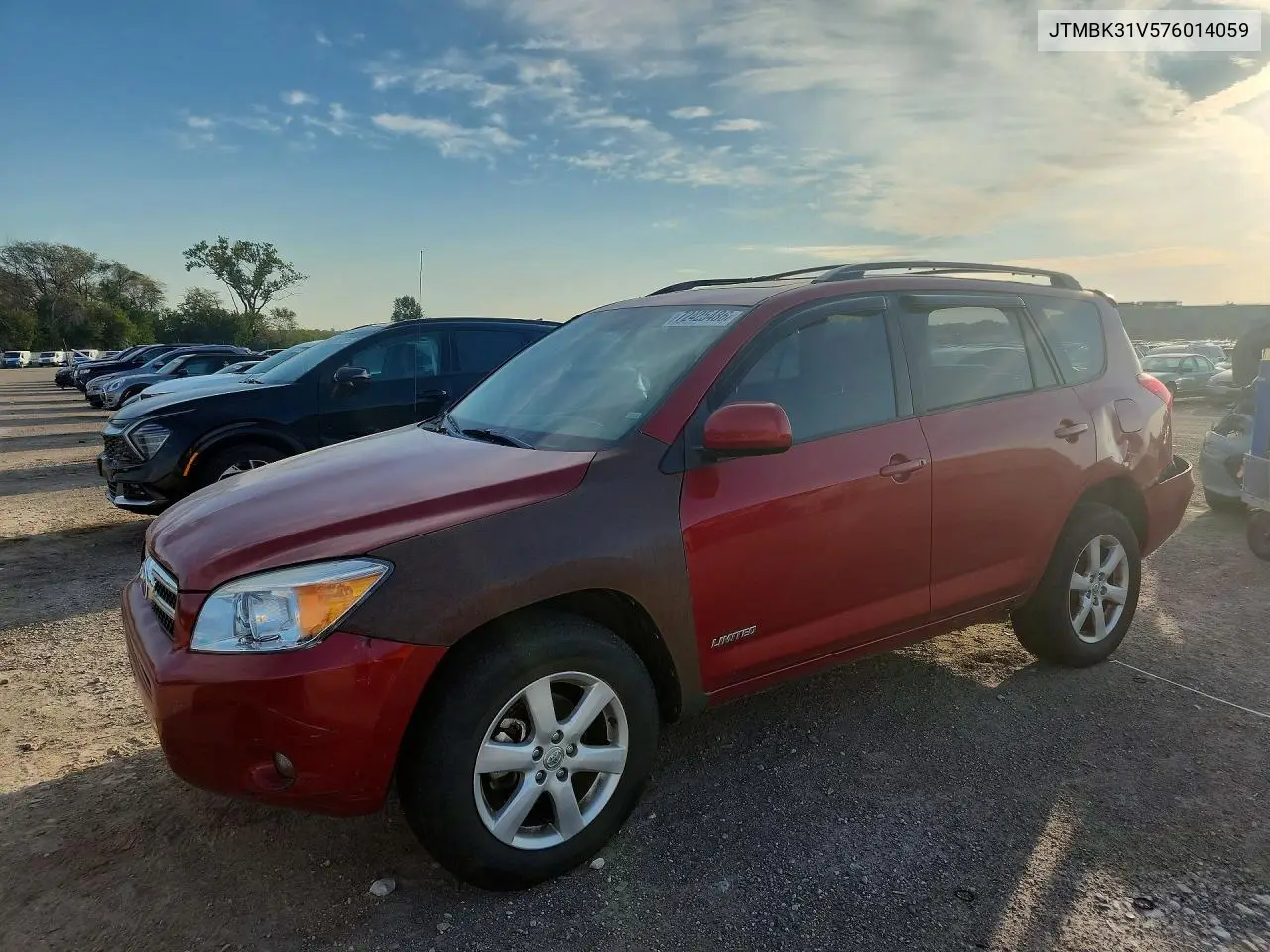 TOYOTA RAV 4 2007, VIN JTMBK31V576014059