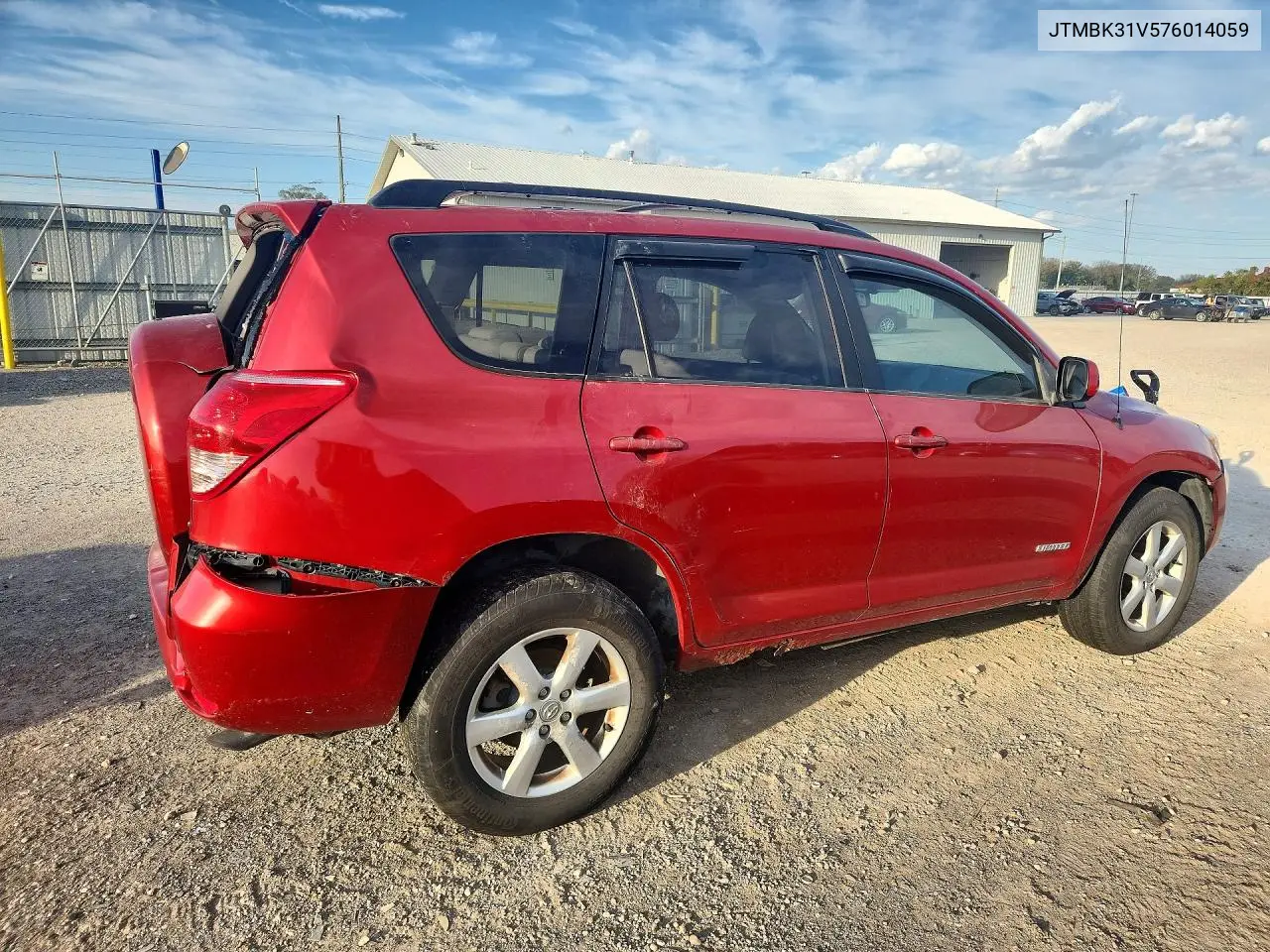 2007 TOYOTA RAV 4 VIN JTMBK31V576014059 — фото 3