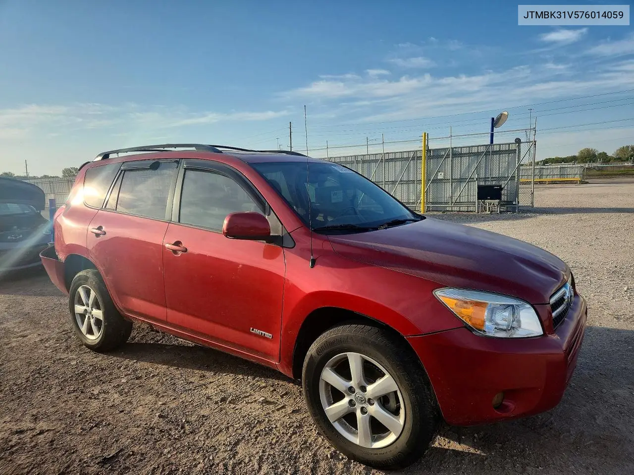 2007 TOYOTA RAV 4 VIN JTMBK31V576014059 — фото 4