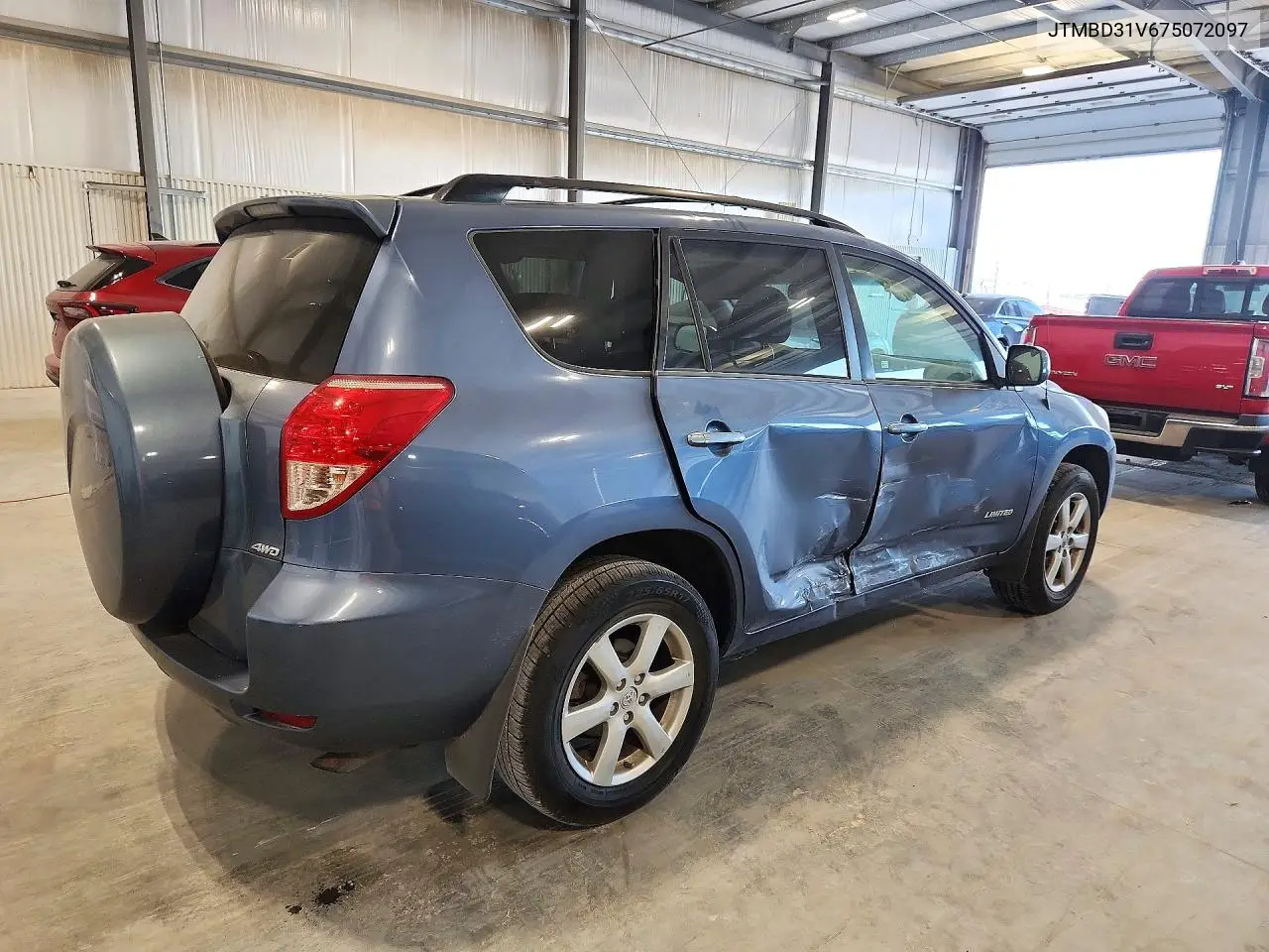 2007 TOYOTA RAV 4 VIN JTMBD31V675072097 — фото 3