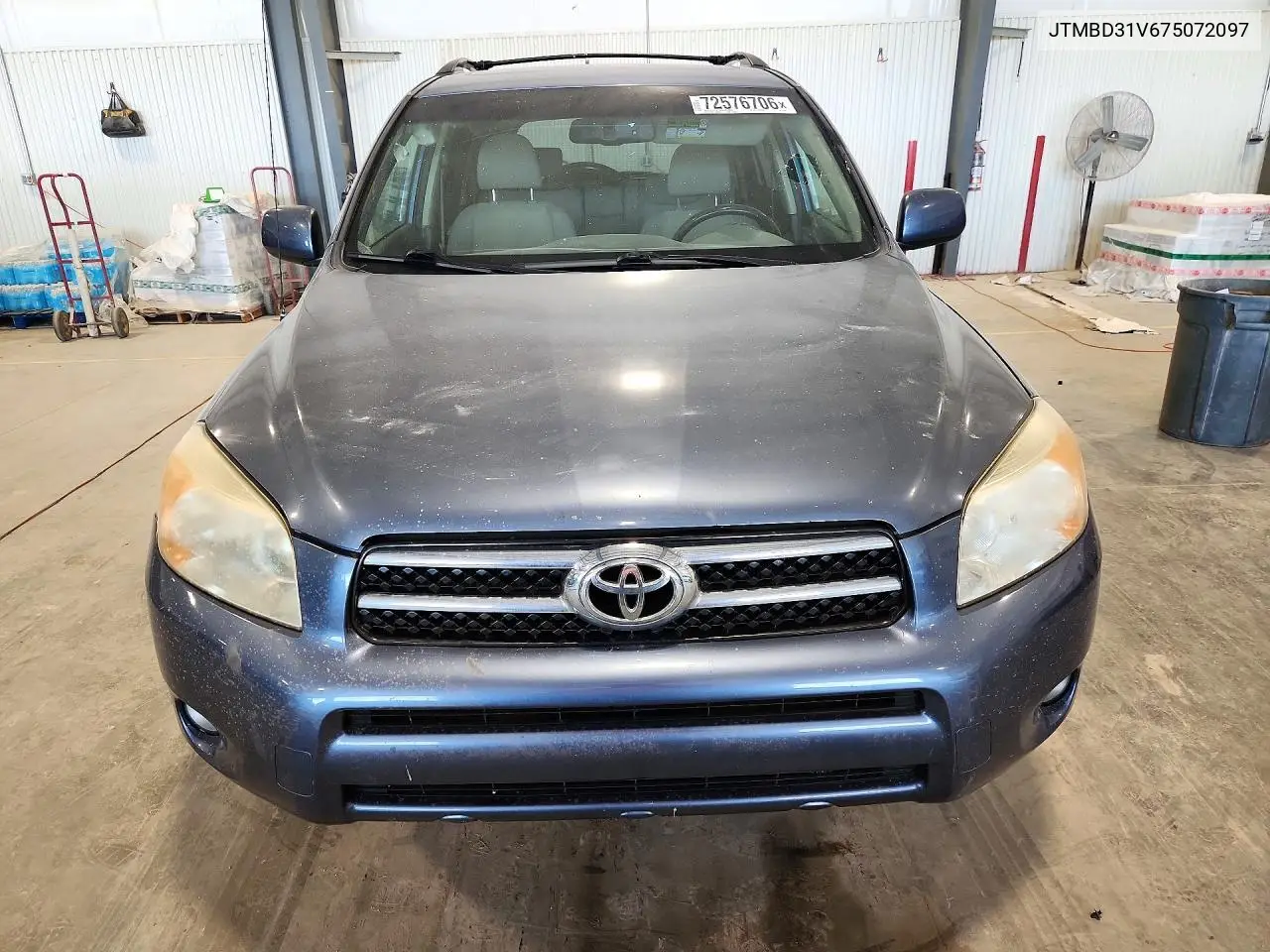 2007 TOYOTA RAV 4 VIN JTMBD31V675072097 — фото 5