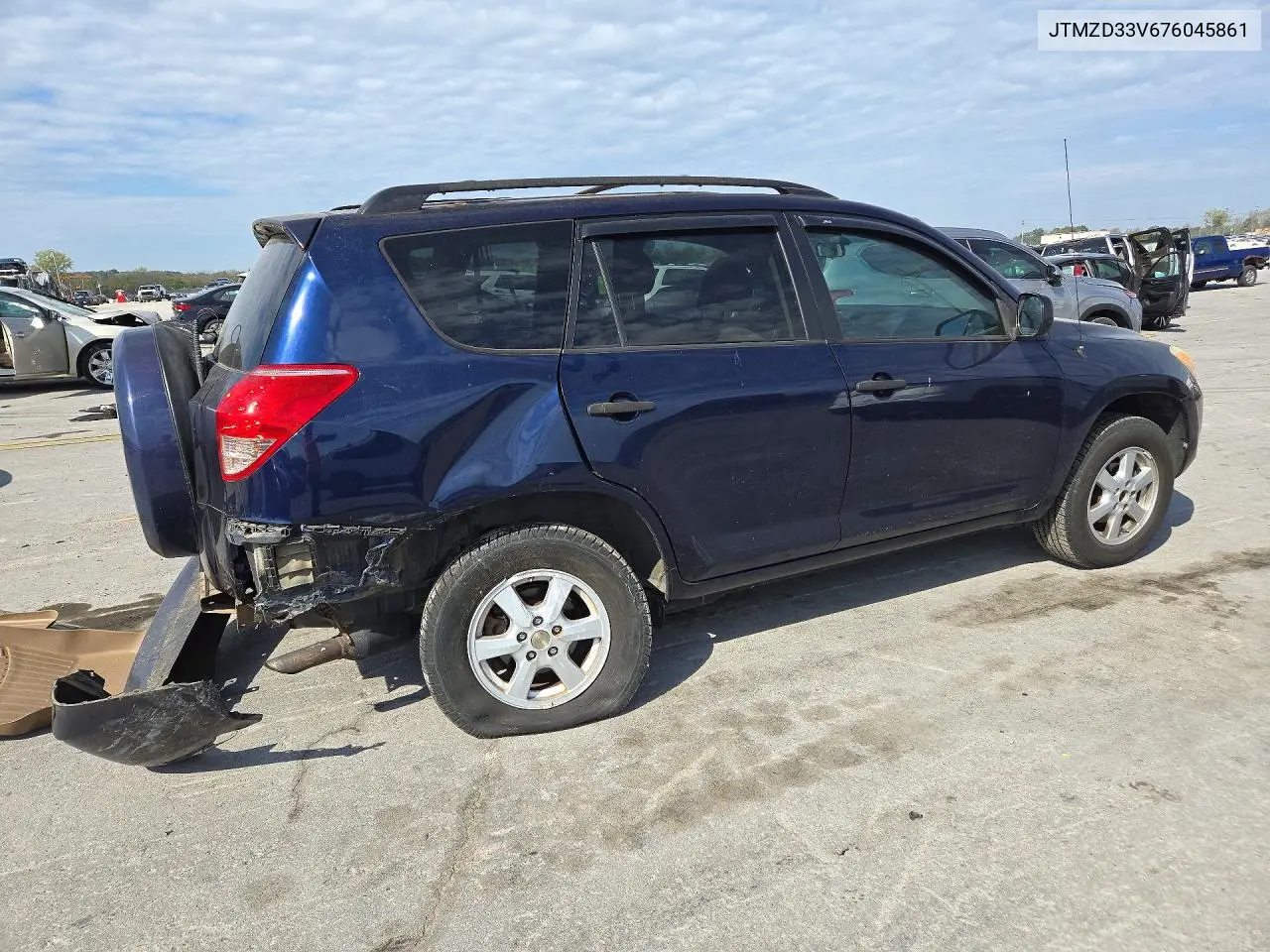 2007 TOYOTA RAV 4 VIN JTMZD33V676045861 — фото 3