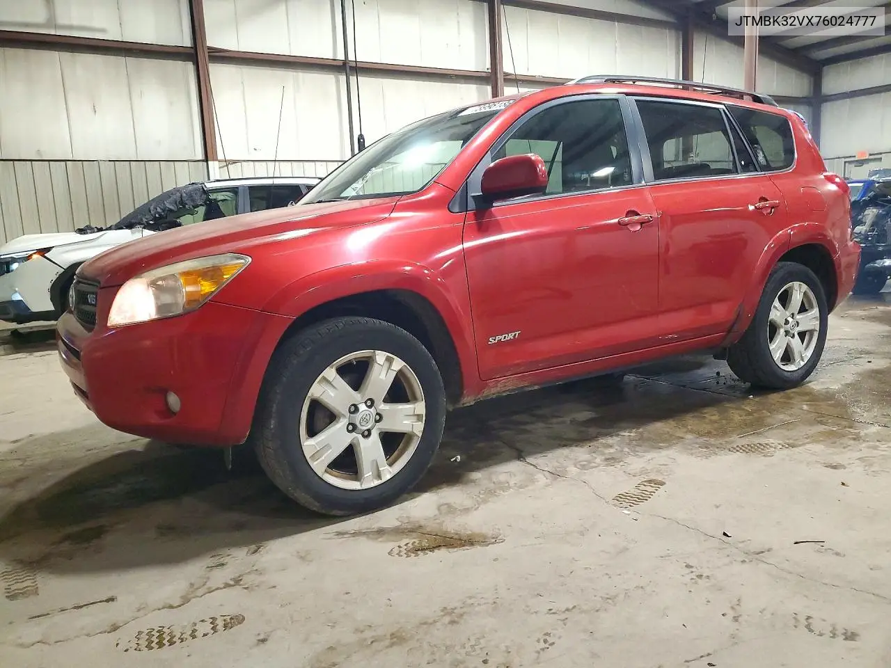 TOYOTA RAV 4 2007, VIN JTMBK32VX76024777