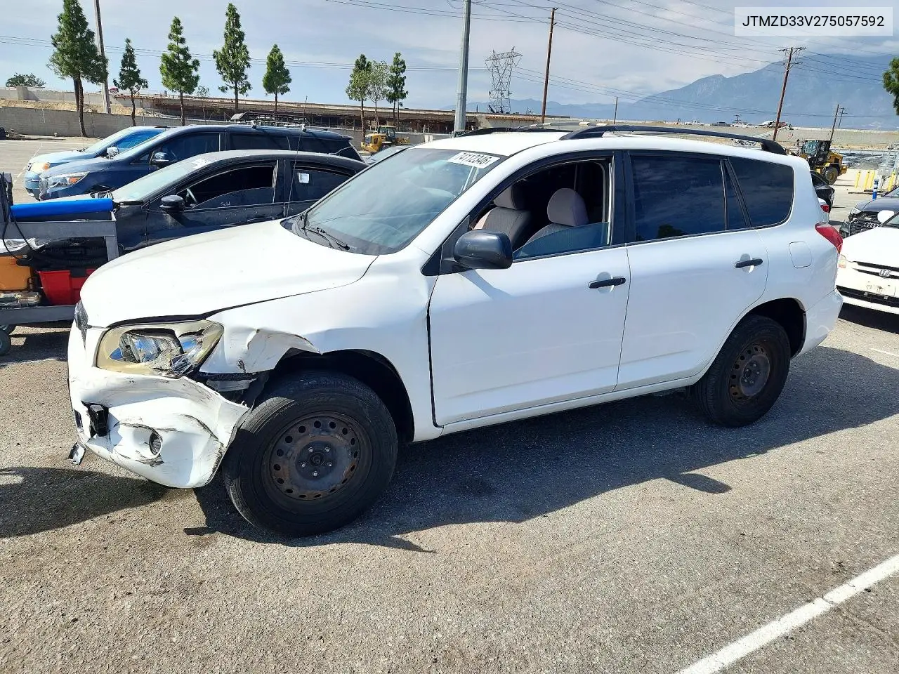 TOYOTA RAV 4 2007, VIN JTMZD33V275057592