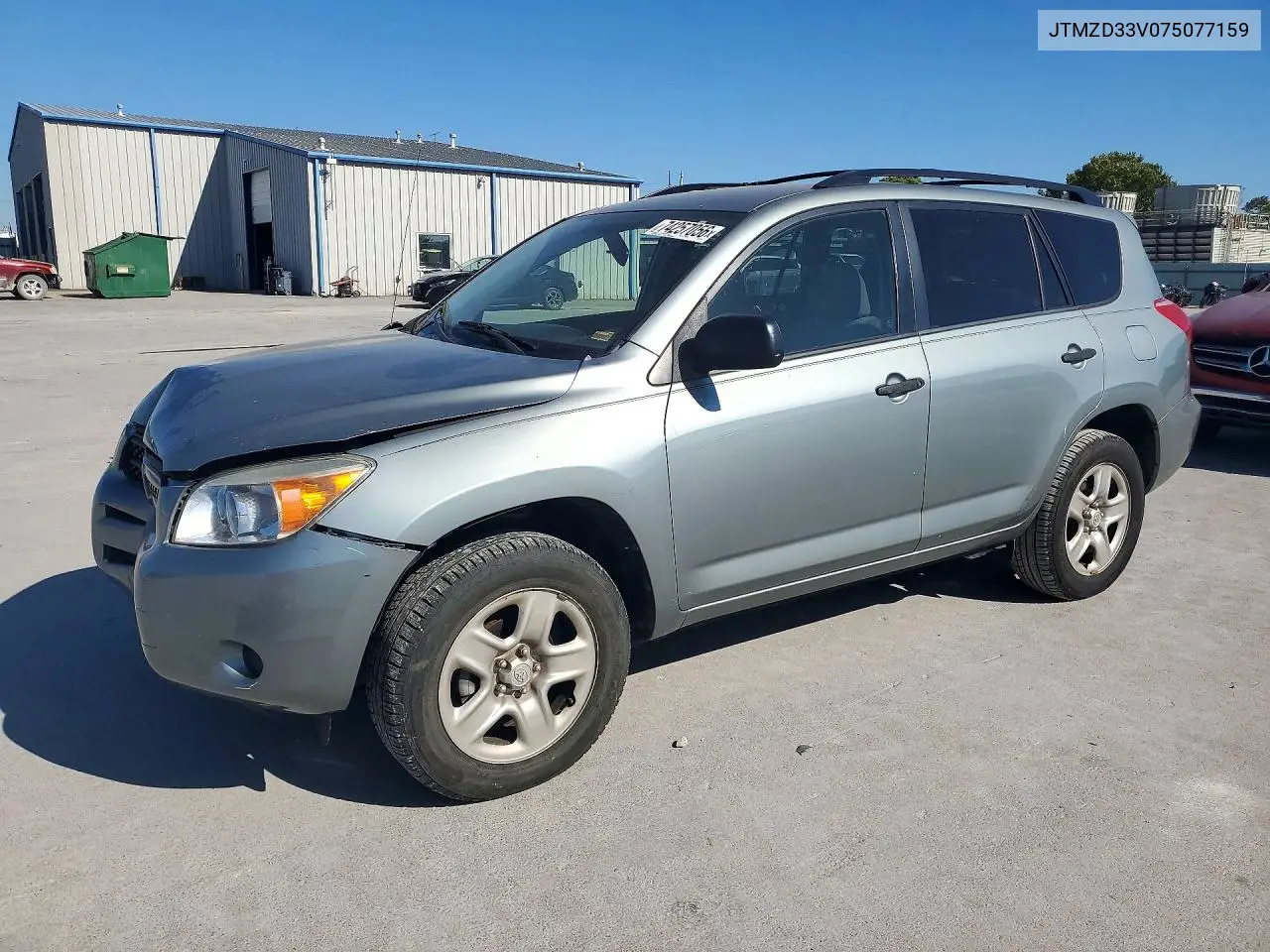 TOYOTA RAV 4 2007, VIN JTMZD33V075077159
