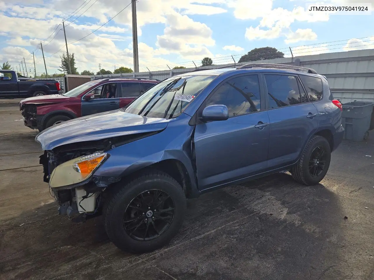 TOYOTA RAV 4 2007, VIN JTMZD33V975041924