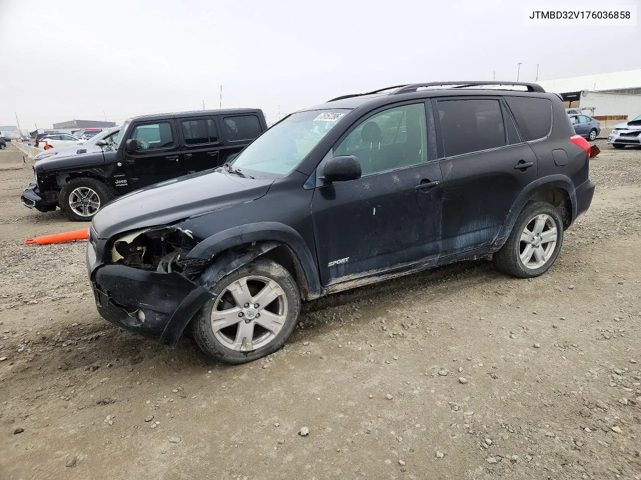 TOYOTA RAV 4 2007, VIN JTMBD32V176036858