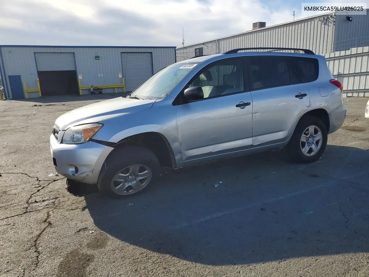 TOYOTA RAV 4 2008, VIN KM8K5CA59LU426025