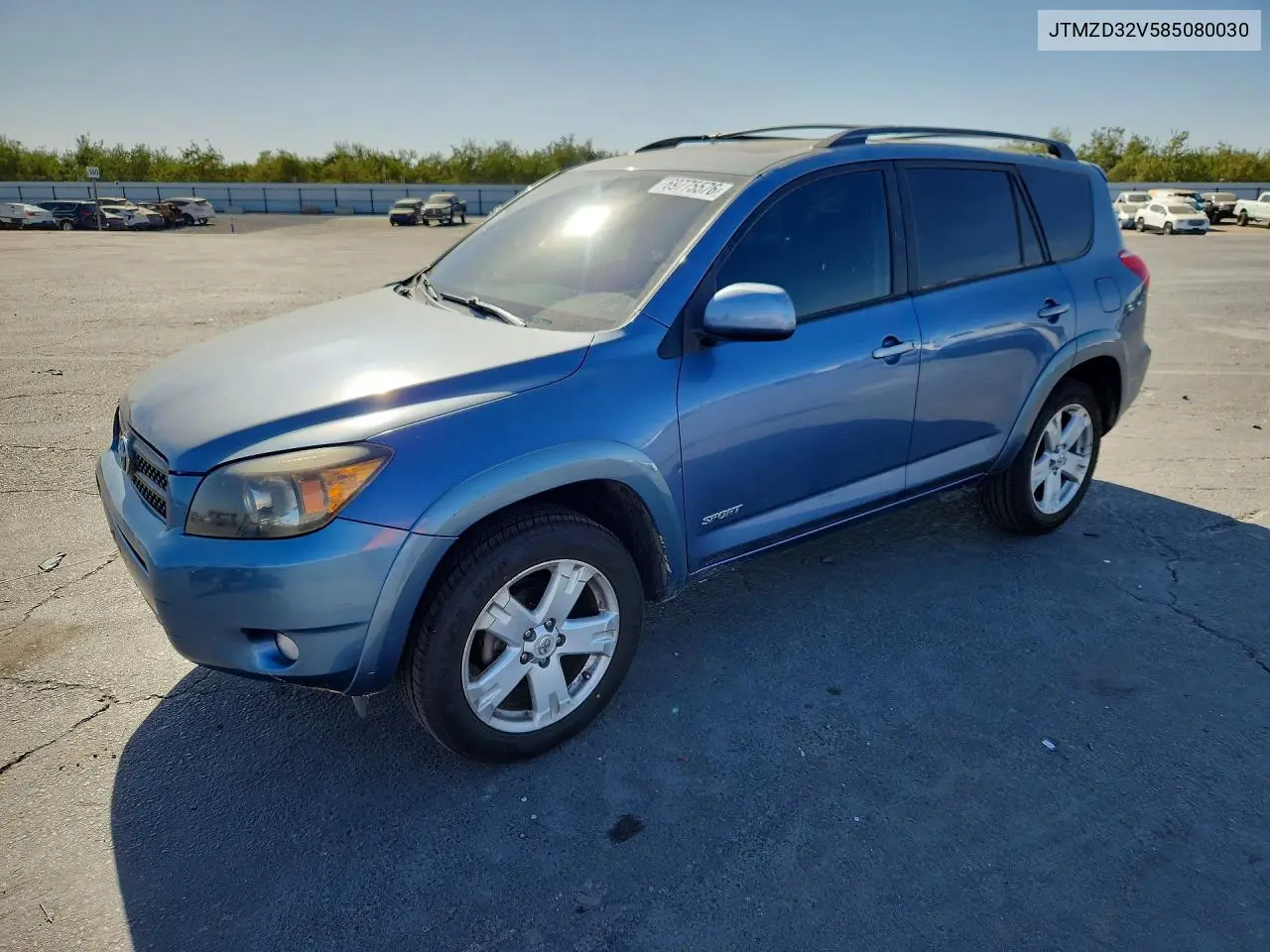 TOYOTA RAV 4 2008, VIN JTMZD32V585080030