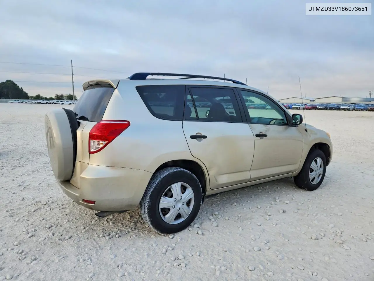 2008 TOYOTA RAV 4 VIN JTMZD33V186073651 — фото 3
