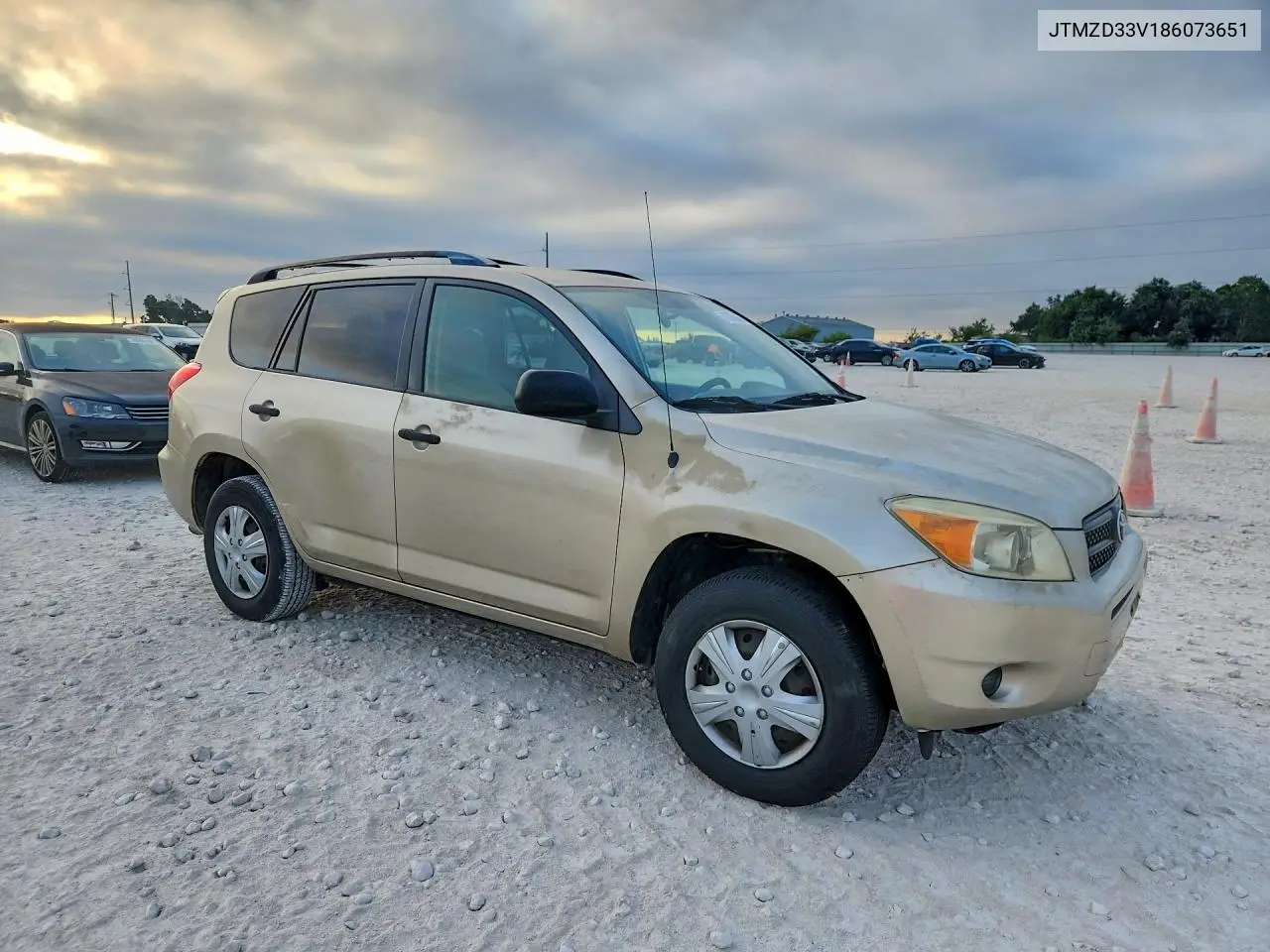 2008 TOYOTA RAV 4 VIN JTMZD33V186073651 — фото 4