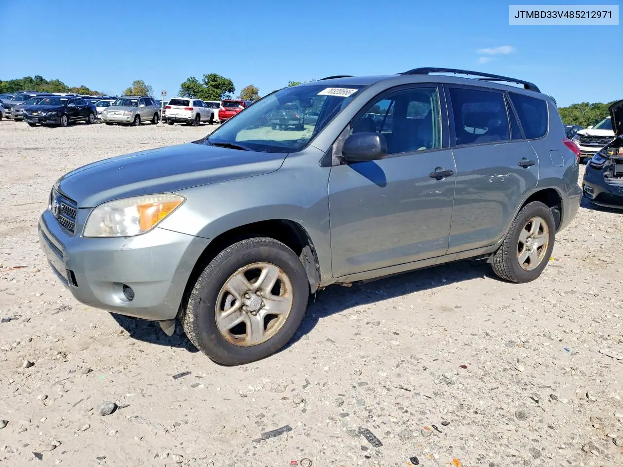 TOYOTA RAV 4 2008, VIN JTMBD33V485212971