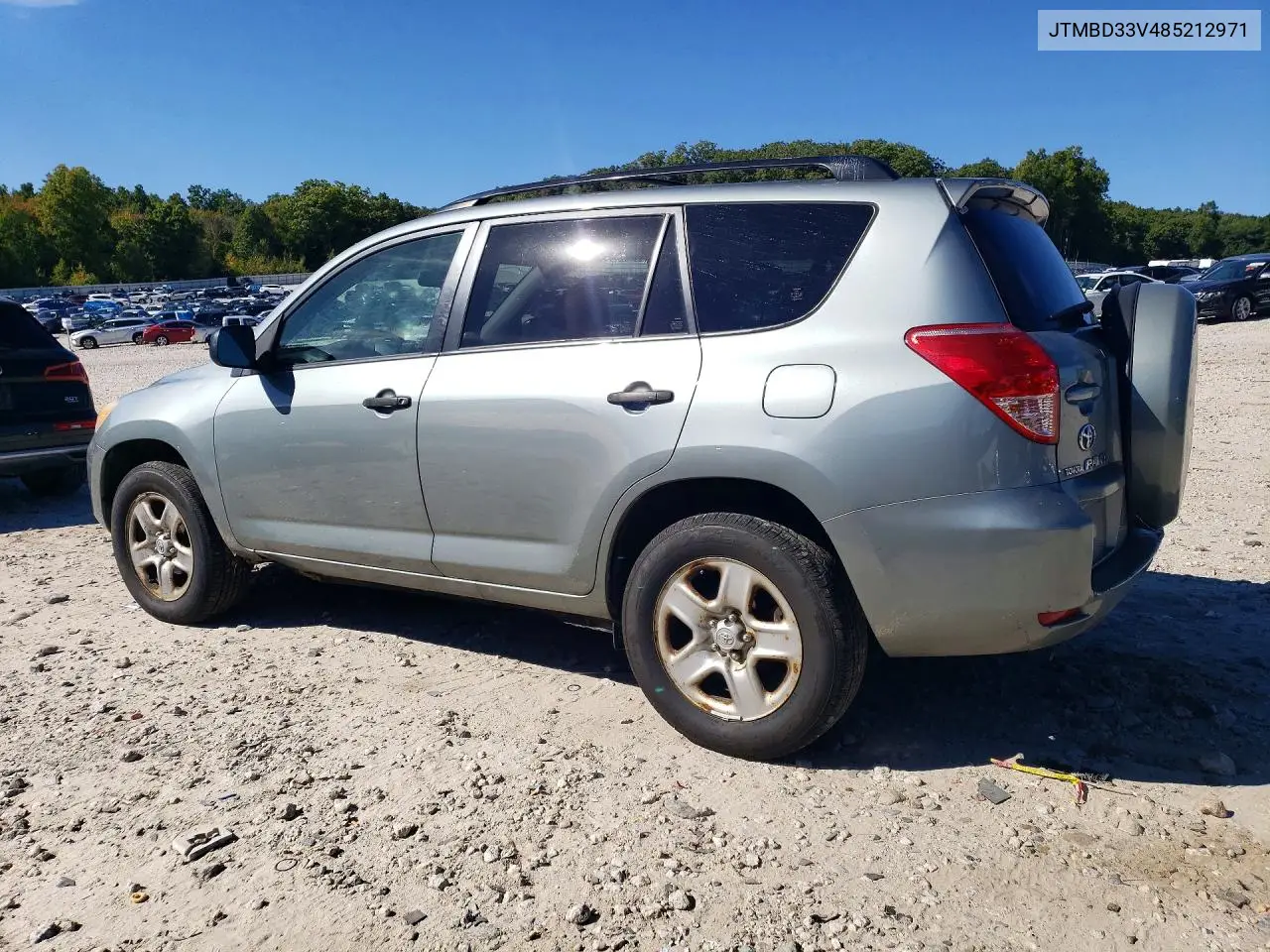 2008 TOYOTA RAV 4 VIN JTMBD33V485212971 — фото 2