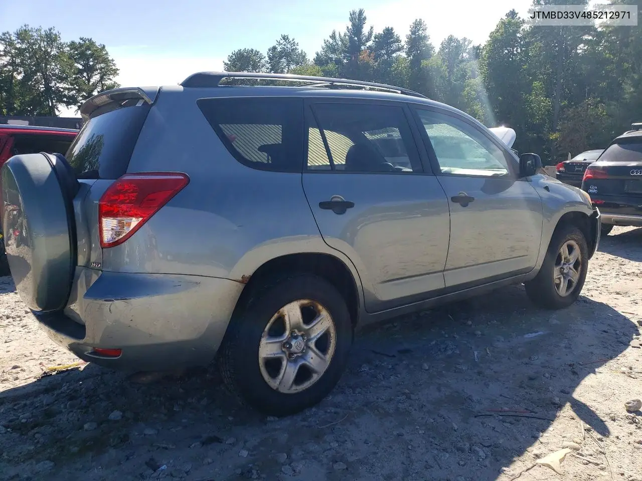 2008 TOYOTA RAV 4 VIN JTMBD33V485212971 — фото 3