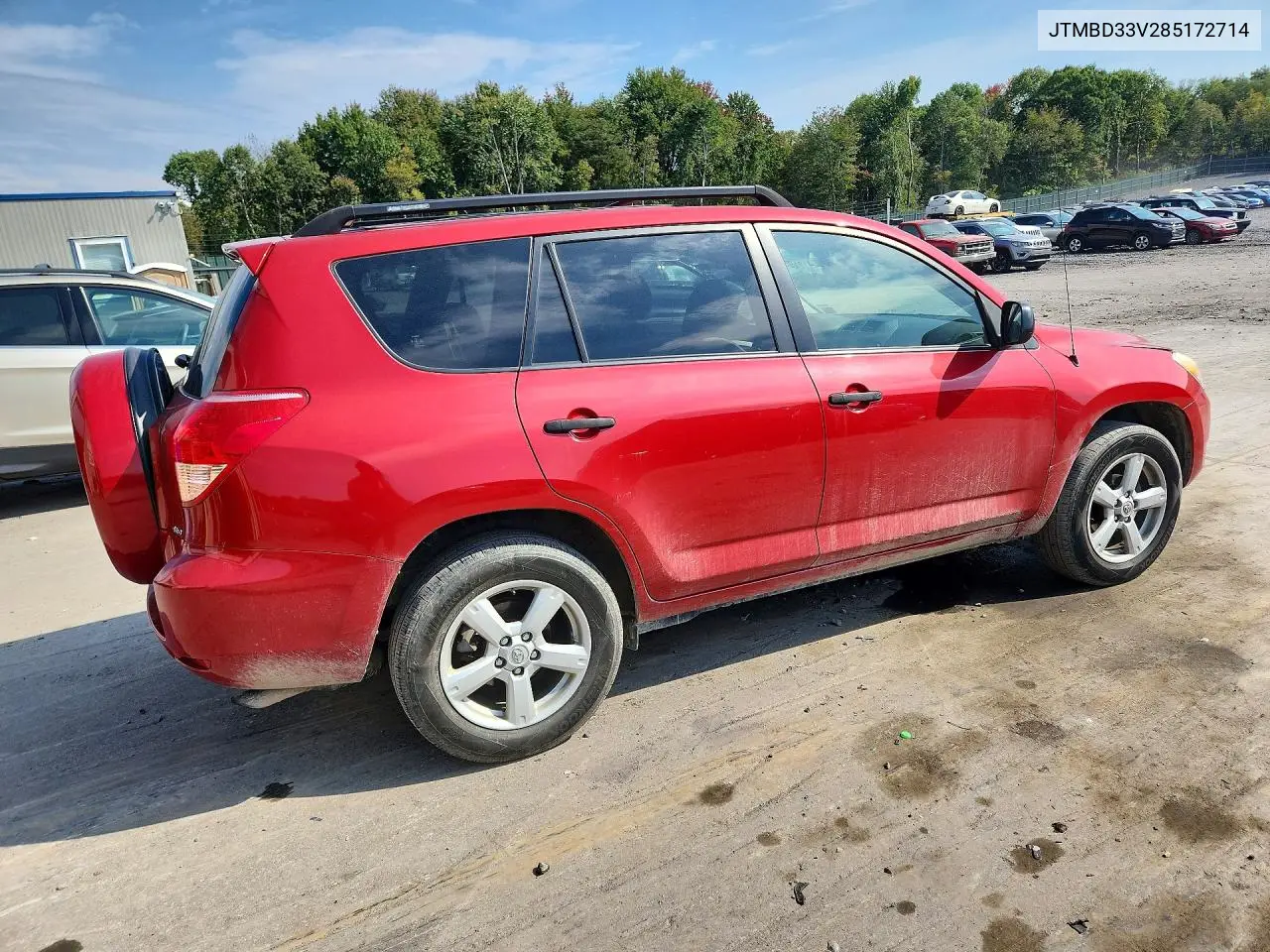 2008 TOYOTA RAV 4 VIN JTMBD33V285172714 — фото 3