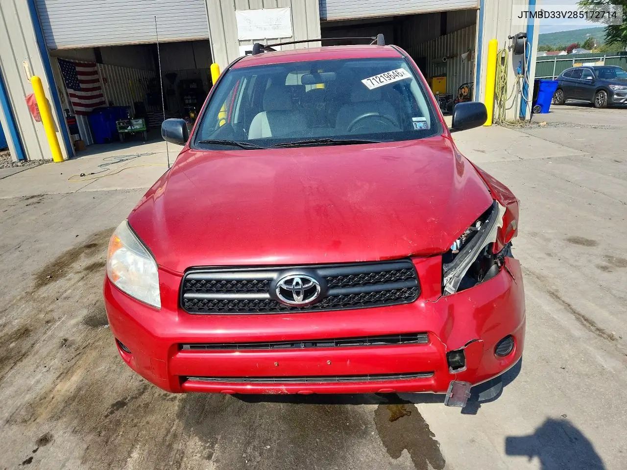 2008 TOYOTA RAV 4 VIN JTMBD33V285172714 — фото 5