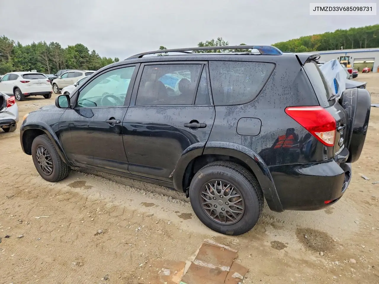 2008 TOYOTA RAV 4 VIN JTMZD33V685098731 — фото 2