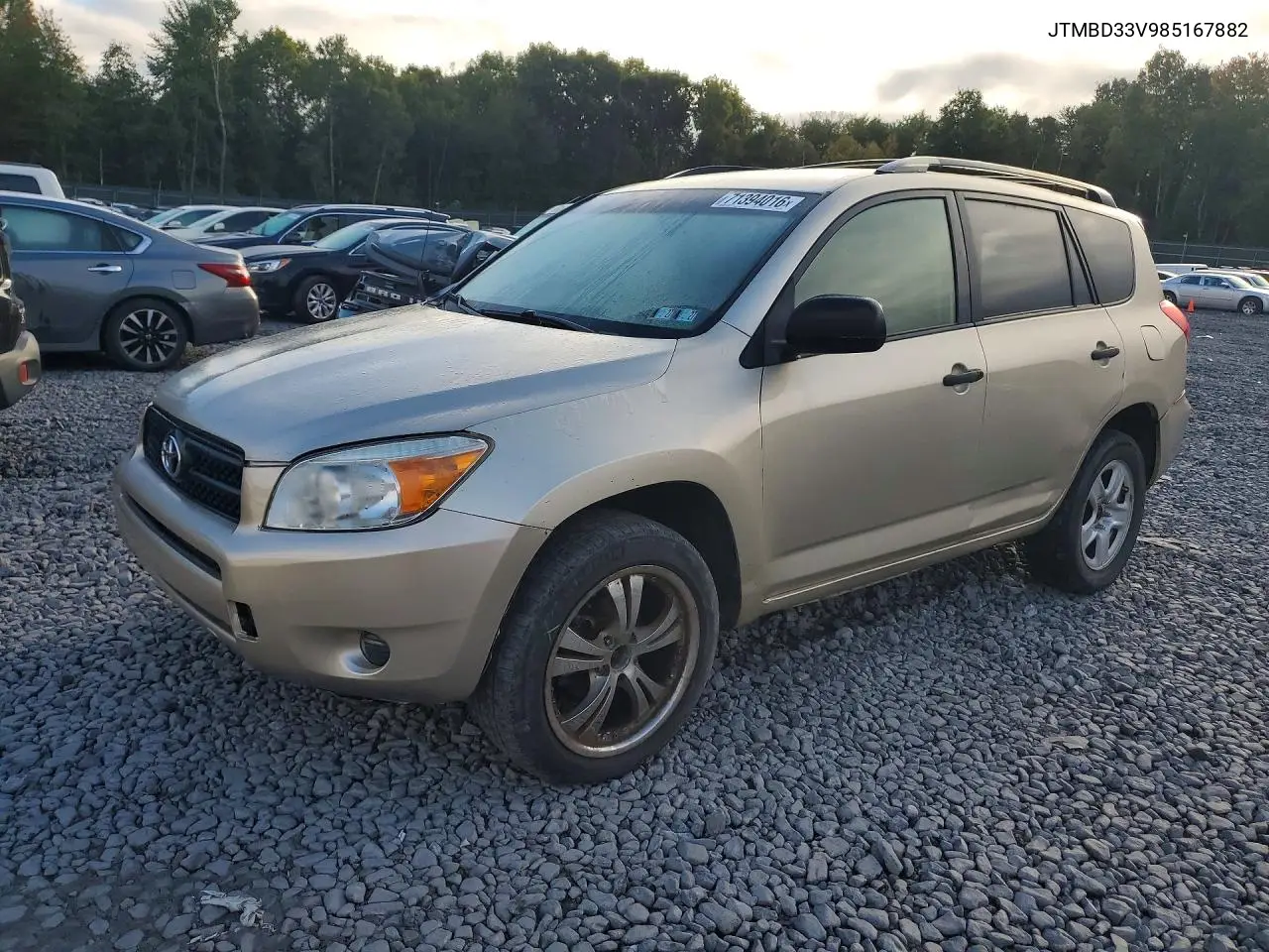 TOYOTA RAV 4 2008, VIN JTMBD33V985167882