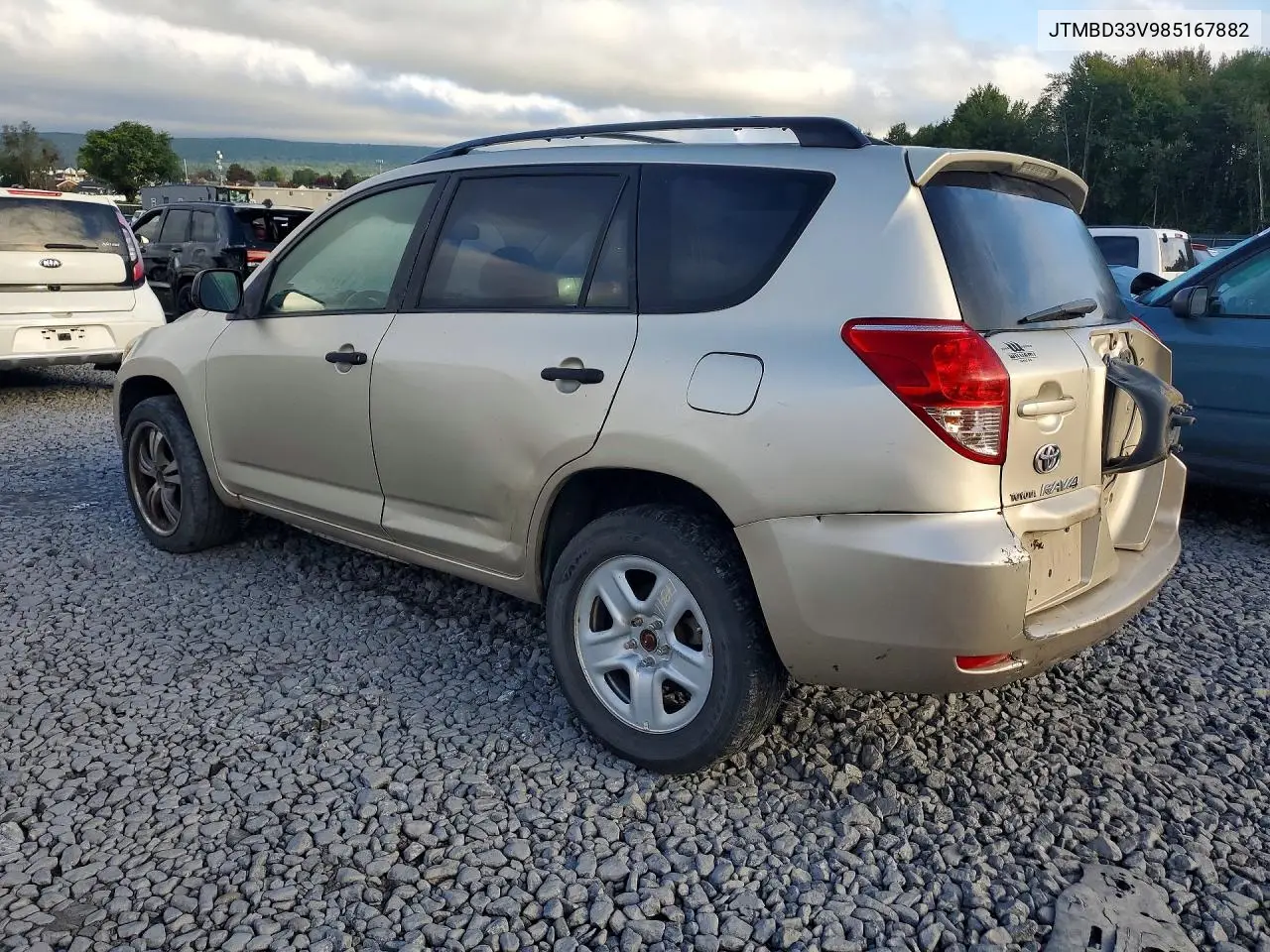 2008 TOYOTA RAV 4 VIN JTMBD33V985167882 — фото 2