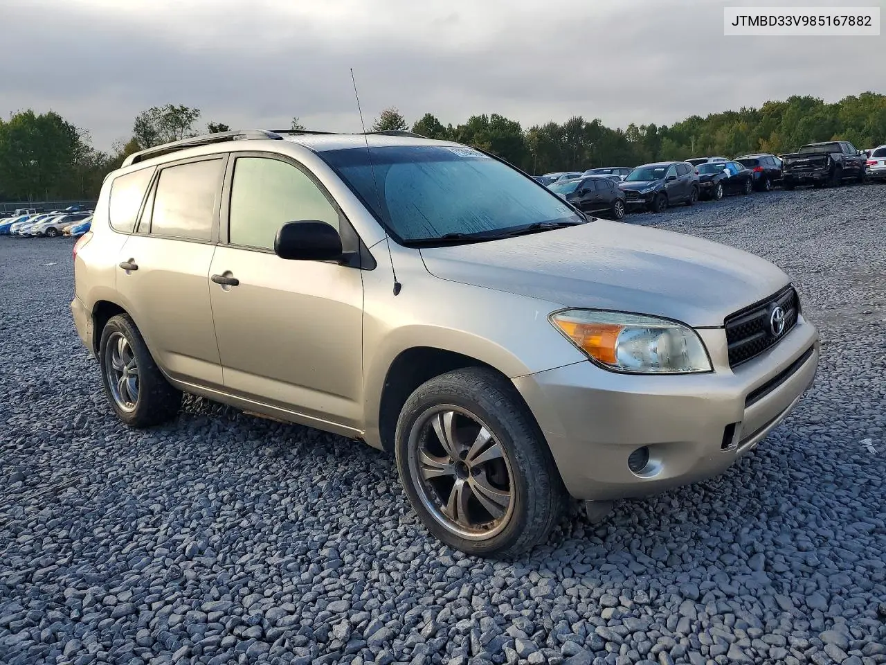 2008 TOYOTA RAV 4 VIN JTMBD33V985167882 — фото 4