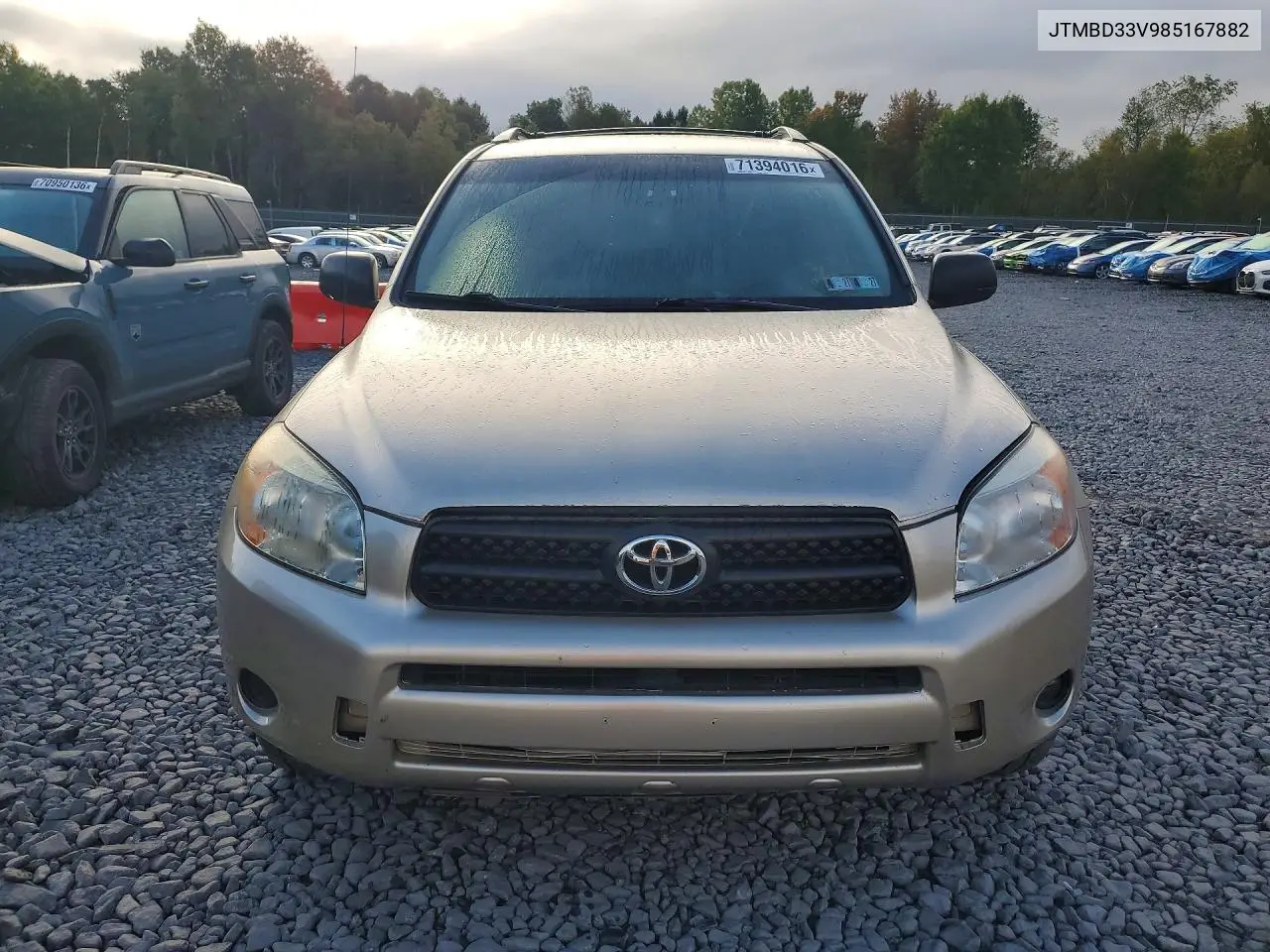 2008 TOYOTA RAV 4 VIN JTMBD33V985167882 — фото 5