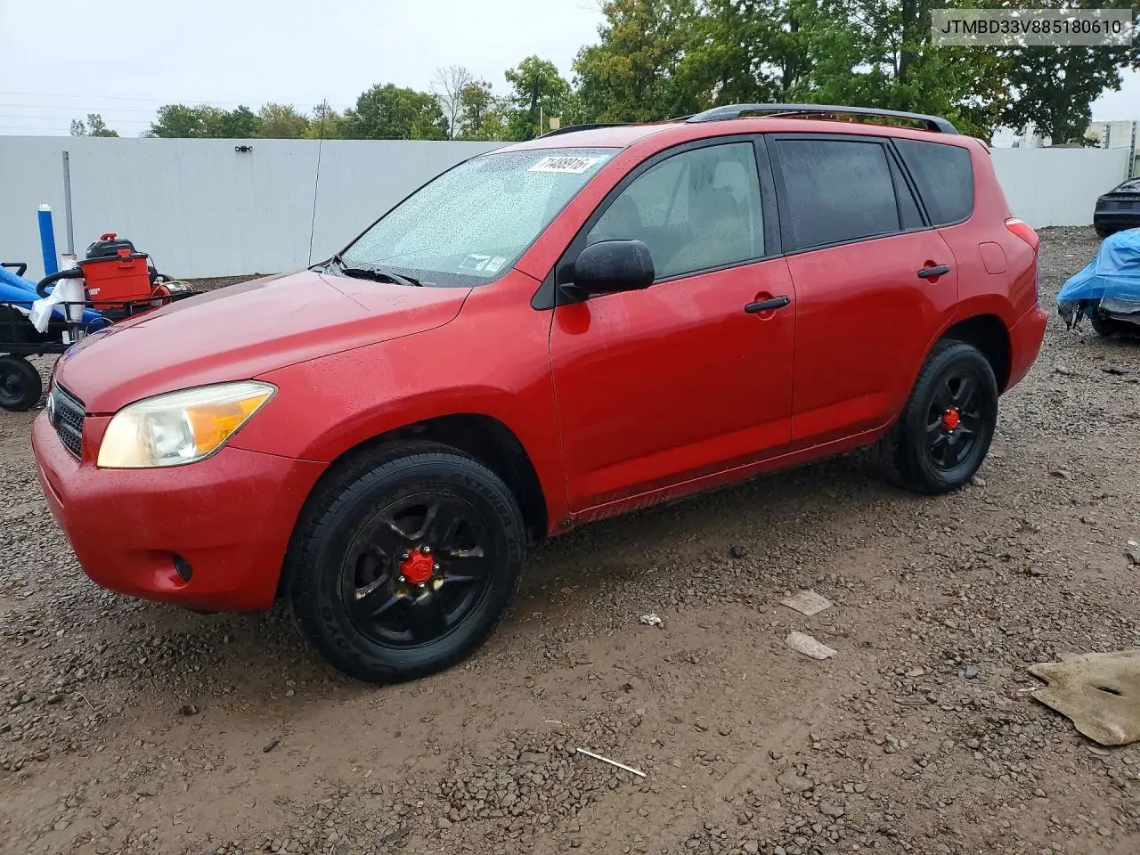 TOYOTA RAV 4 2008, VIN JTMBD33V885180610