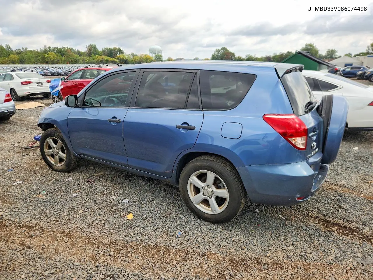 2008 TOYOTA RAV 4 VIN JTMBD33V086074498 — фото 2