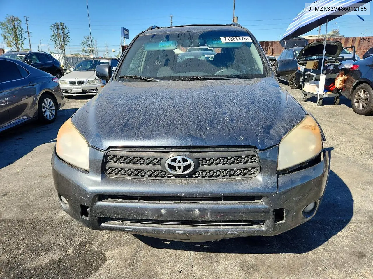 2008 TOYOTA RAV 4 VIN JTMZK32V486012155 — фото 5