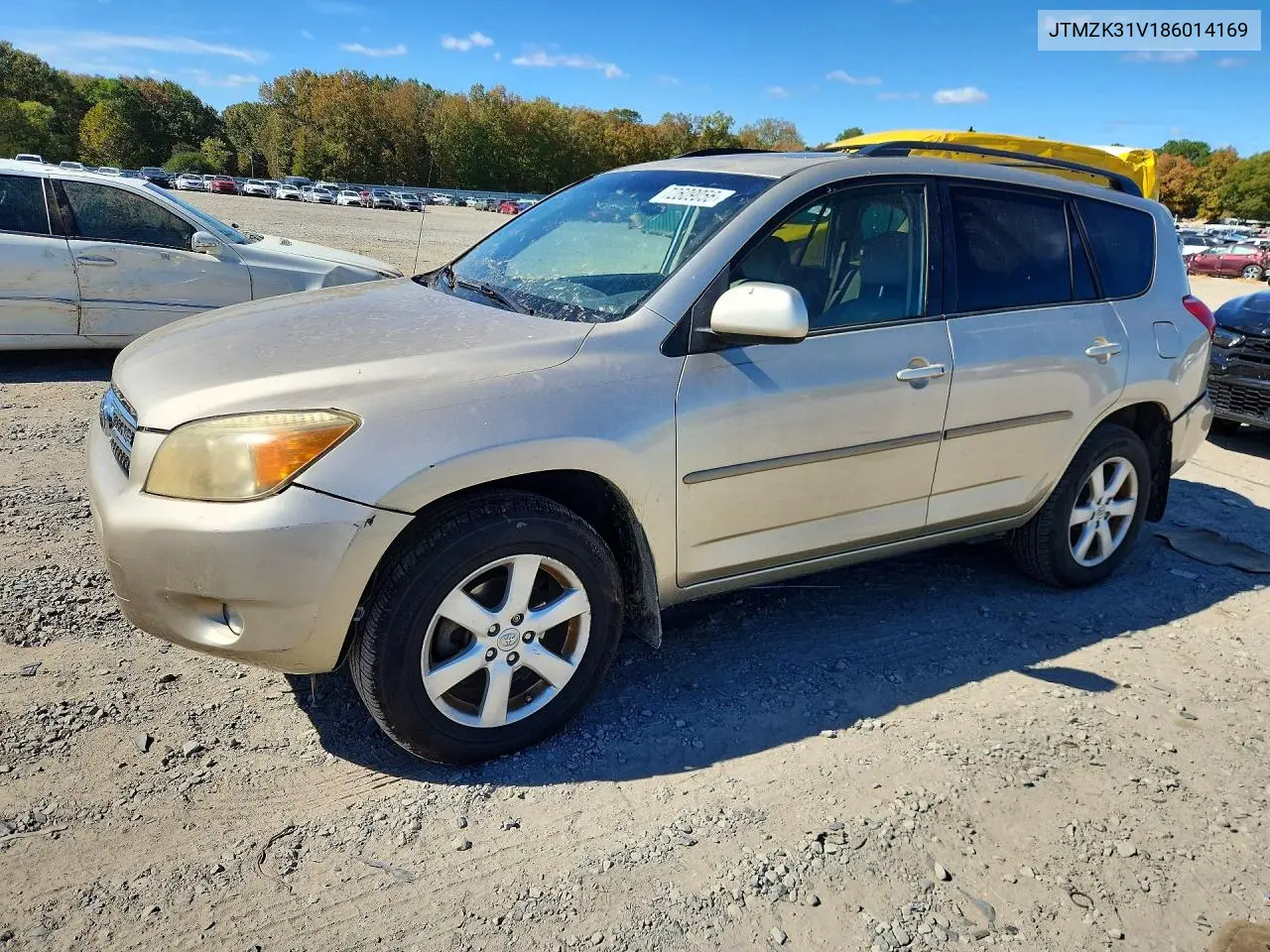 TOYOTA RAV 4 2008, VIN JTMZK31V186014169