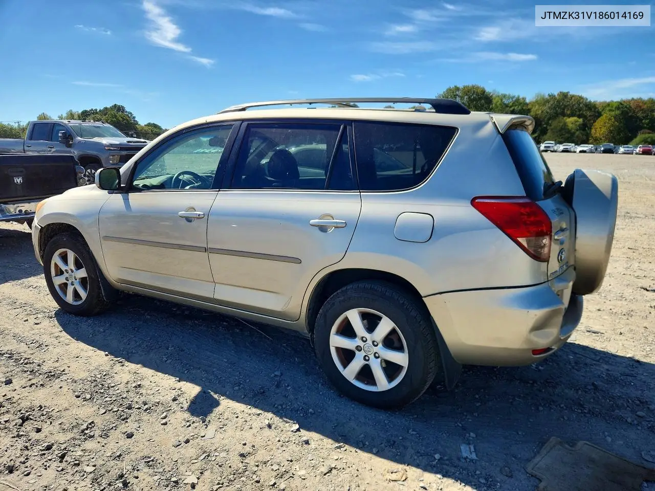 2008 TOYOTA RAV 4 VIN JTMZK31V186014169 — фото 2