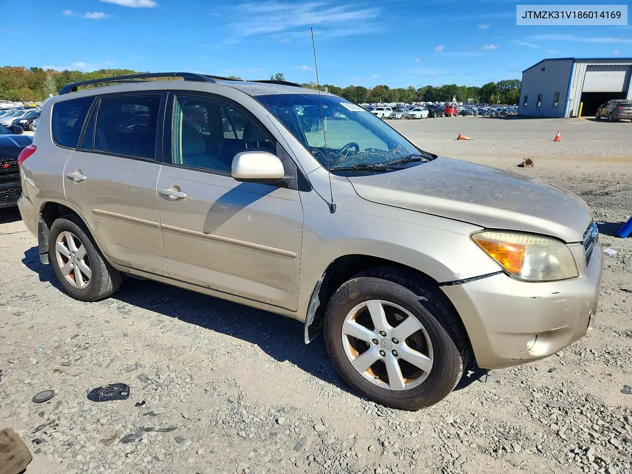 2008 TOYOTA RAV 4 VIN JTMZK31V186014169 — фото 4